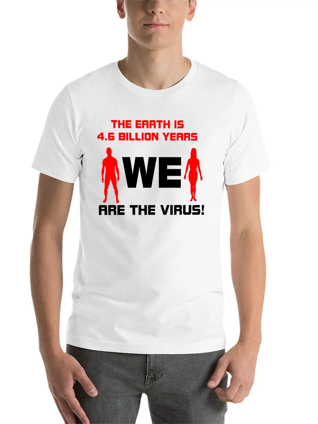 Earth Is 4.6 Billion Years Old With Text Classic Cotton Tee – Unisex Comfort For Any Season