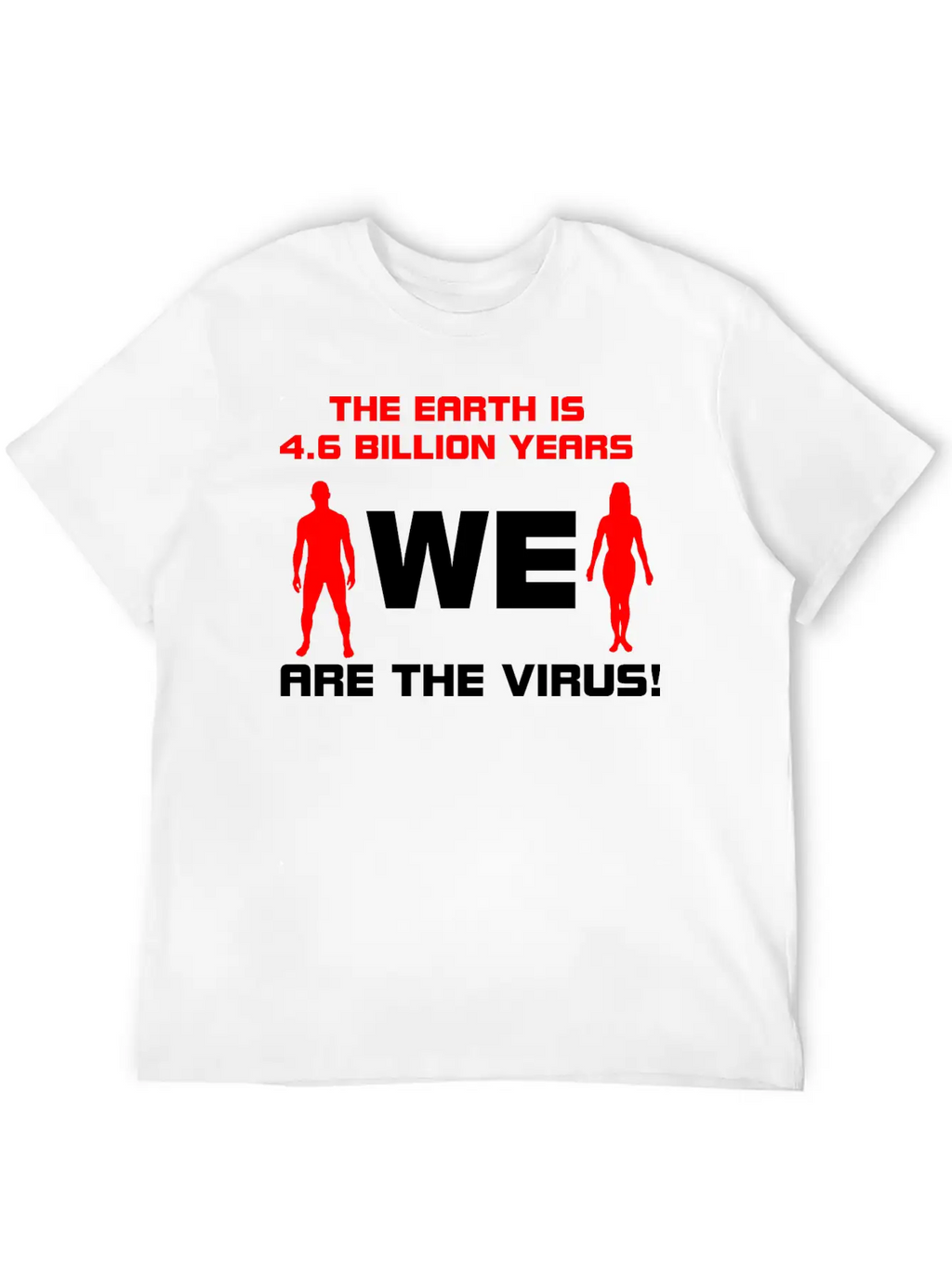 Earth Is 4.6 Billion Years Old With Text Classic Cotton Tee – Unisex Comfort For Any Season