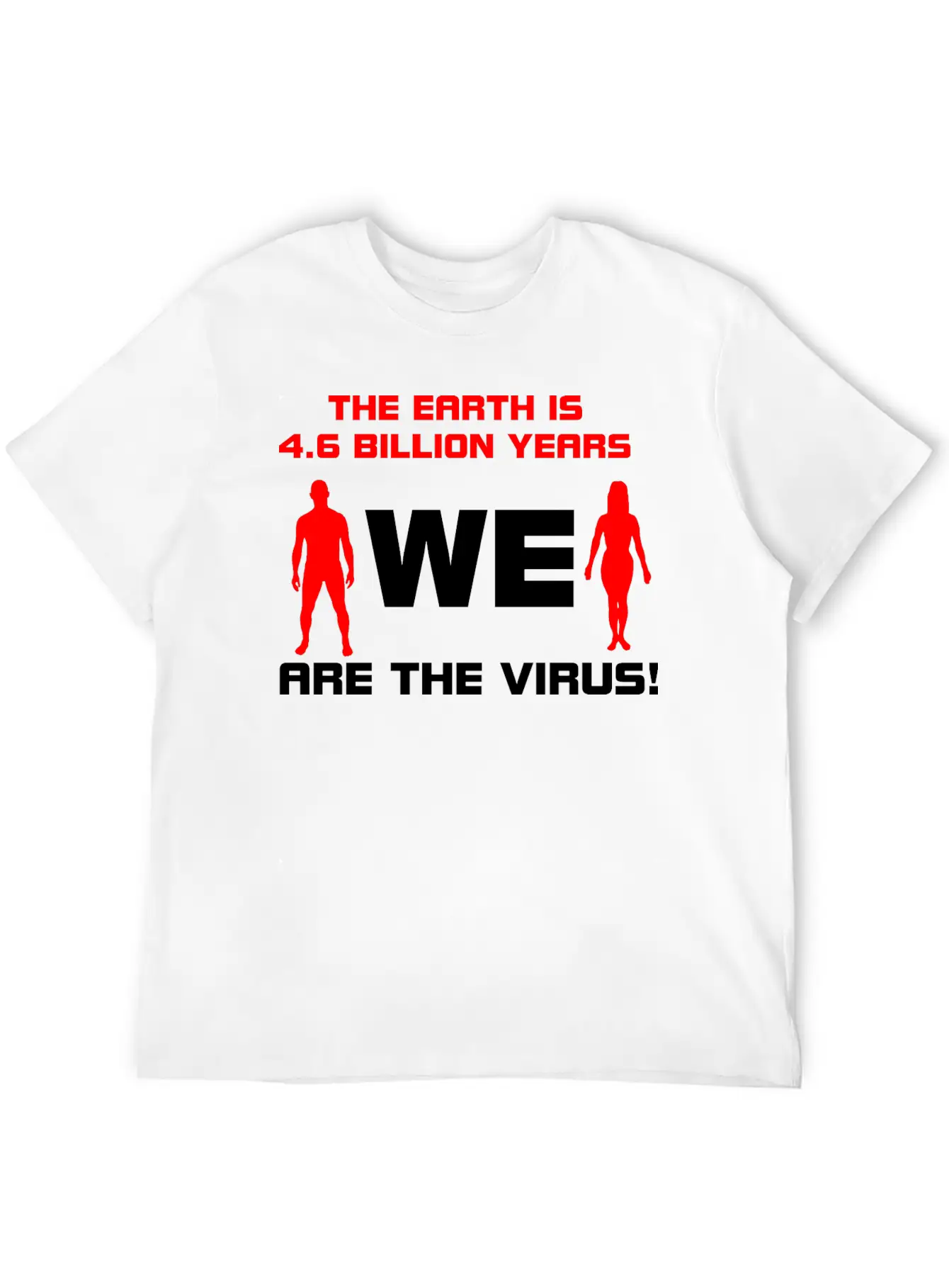 Earth Is 4.6 Billion Years Old With Text Classic Cotton Tee – Unisex Comfort For Any Season