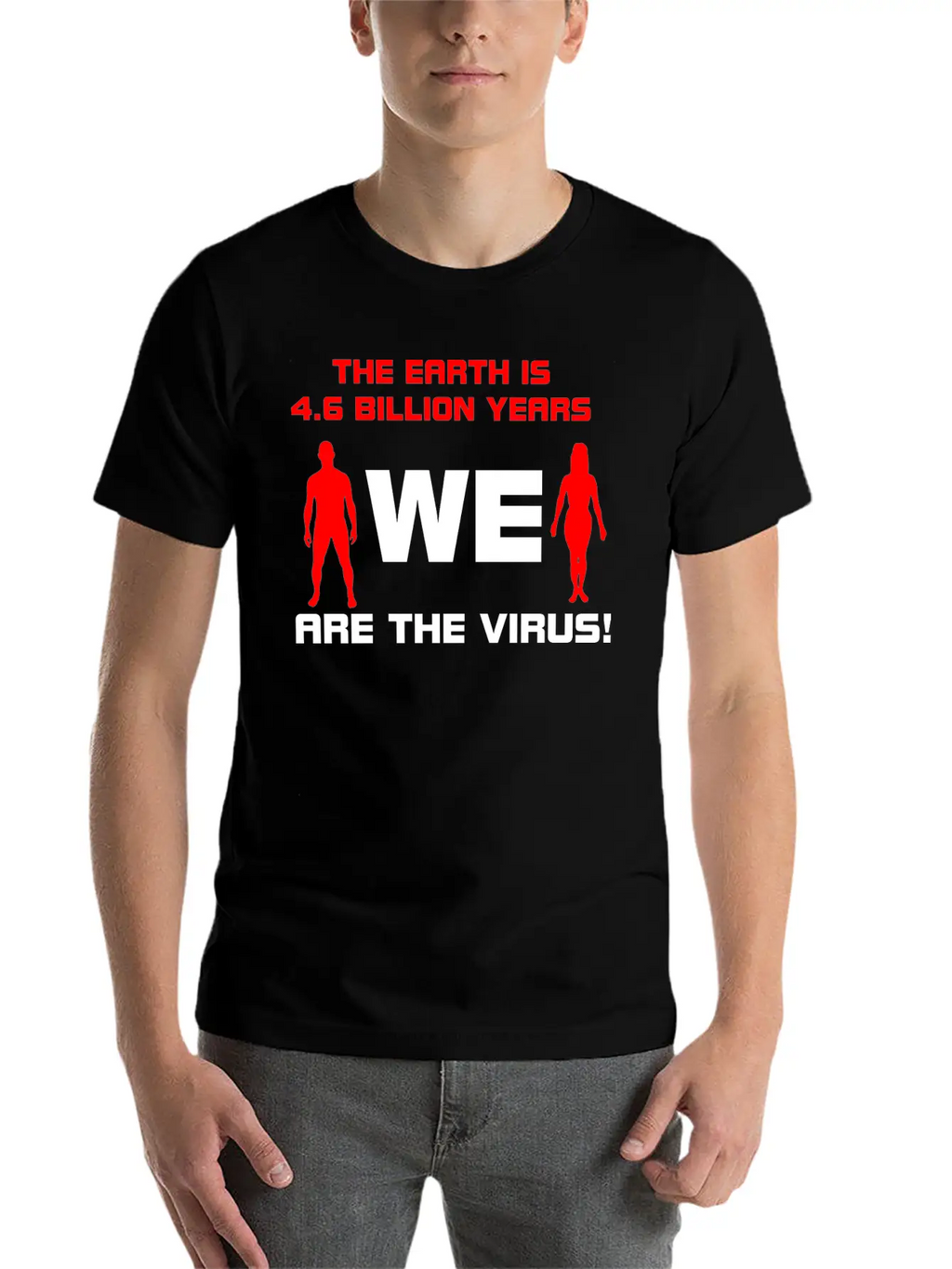 Earth Is 4.6 Billion Years Old With Text Classic Cotton Tee – Unisex Comfort For Any Season