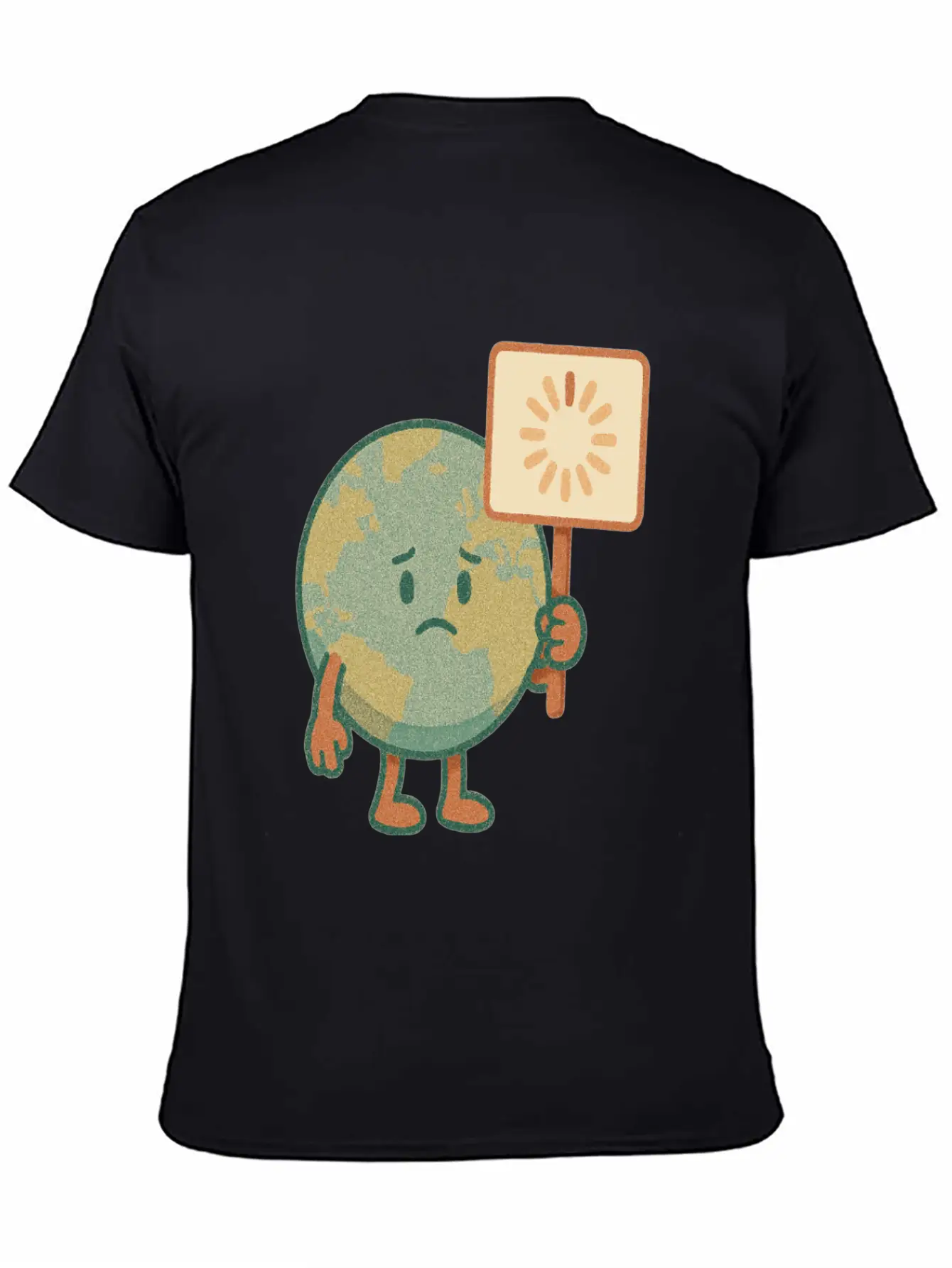 Earth Is Loading... Please Wait Classic Cotton Tee – Unisex Comfort For Any Season
