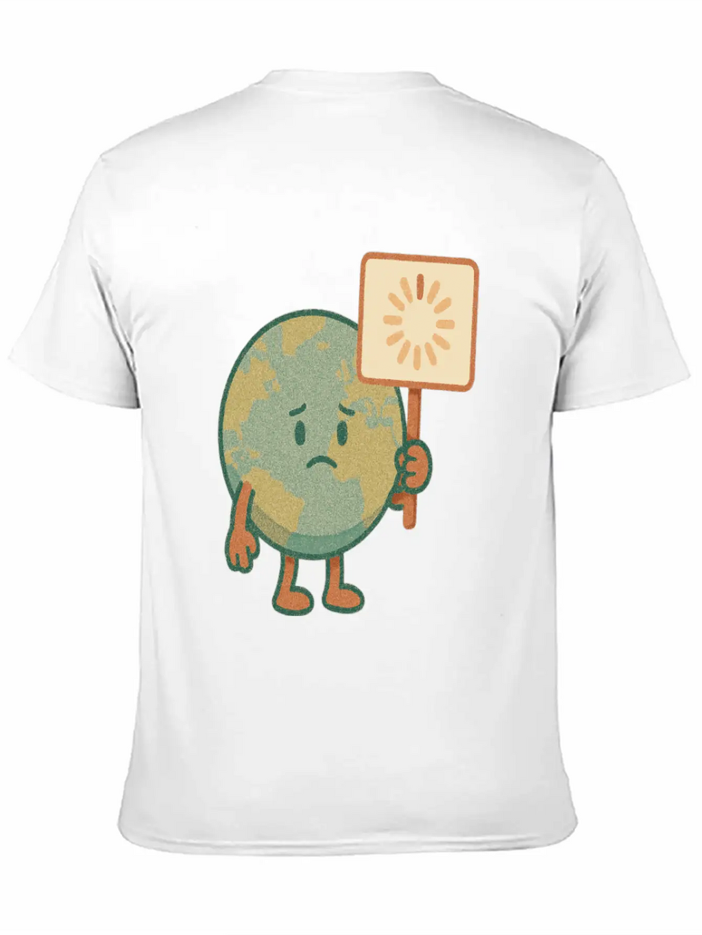 Earth Is Loading... Please Wait Classic Cotton Tee – Unisex Comfort For Any Season