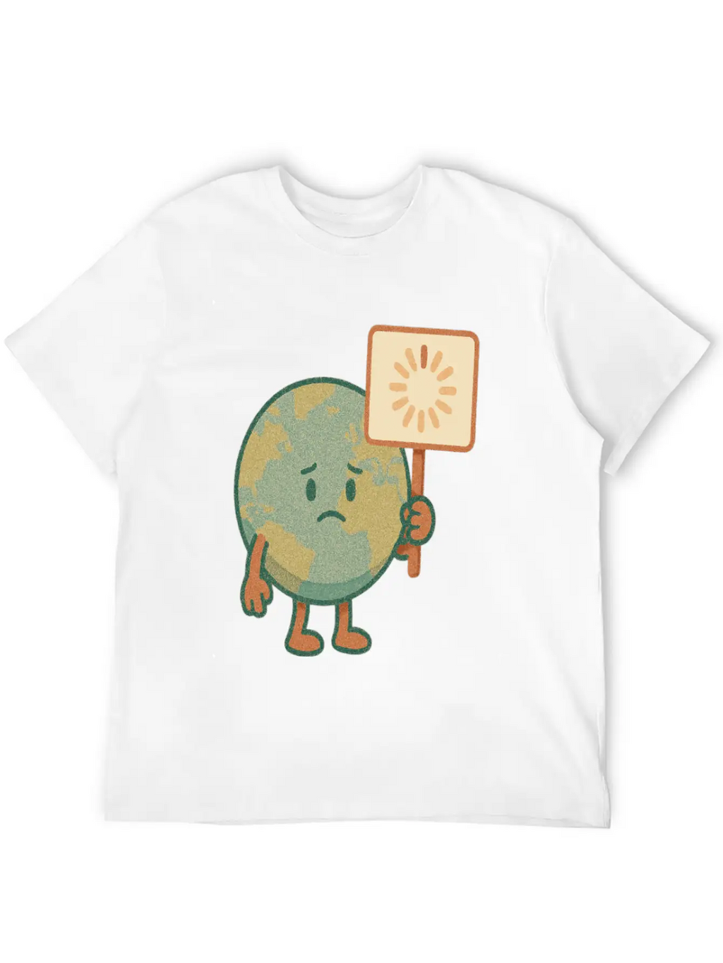 Earth Is Loading... Please Wait Classic Cotton Tee – Unisex Comfort For Any Season