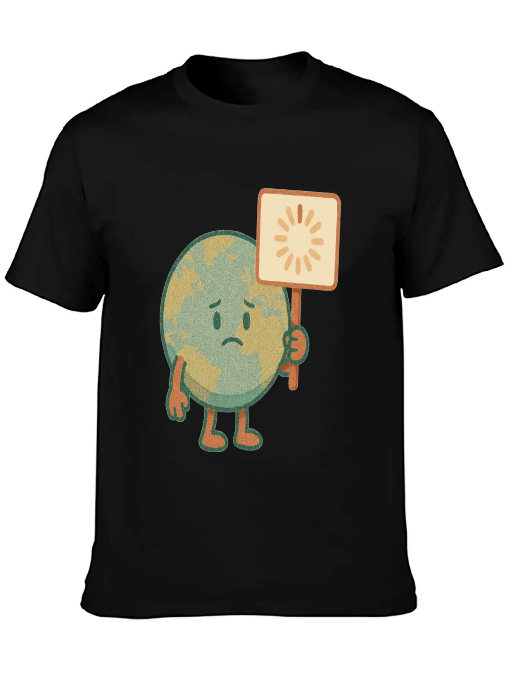 Earth Is Loading... Please Wait Classic Cotton Tee – Unisex Comfort For Any Season