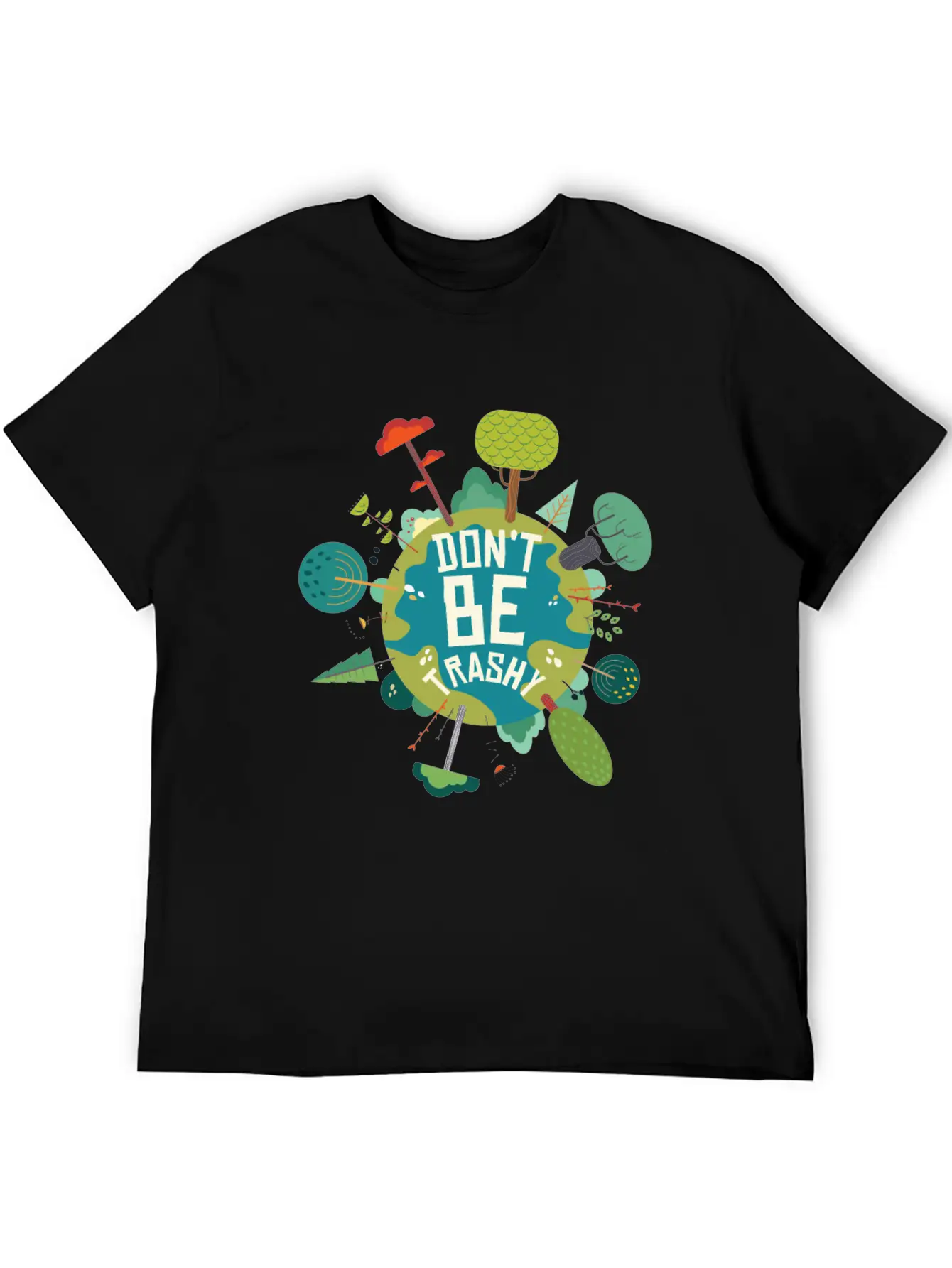 Earth’s Care Tee - Don’t Be Trashy, Save It Stylish Everyday T-Shirt – Unisex Basic Cotton Tee