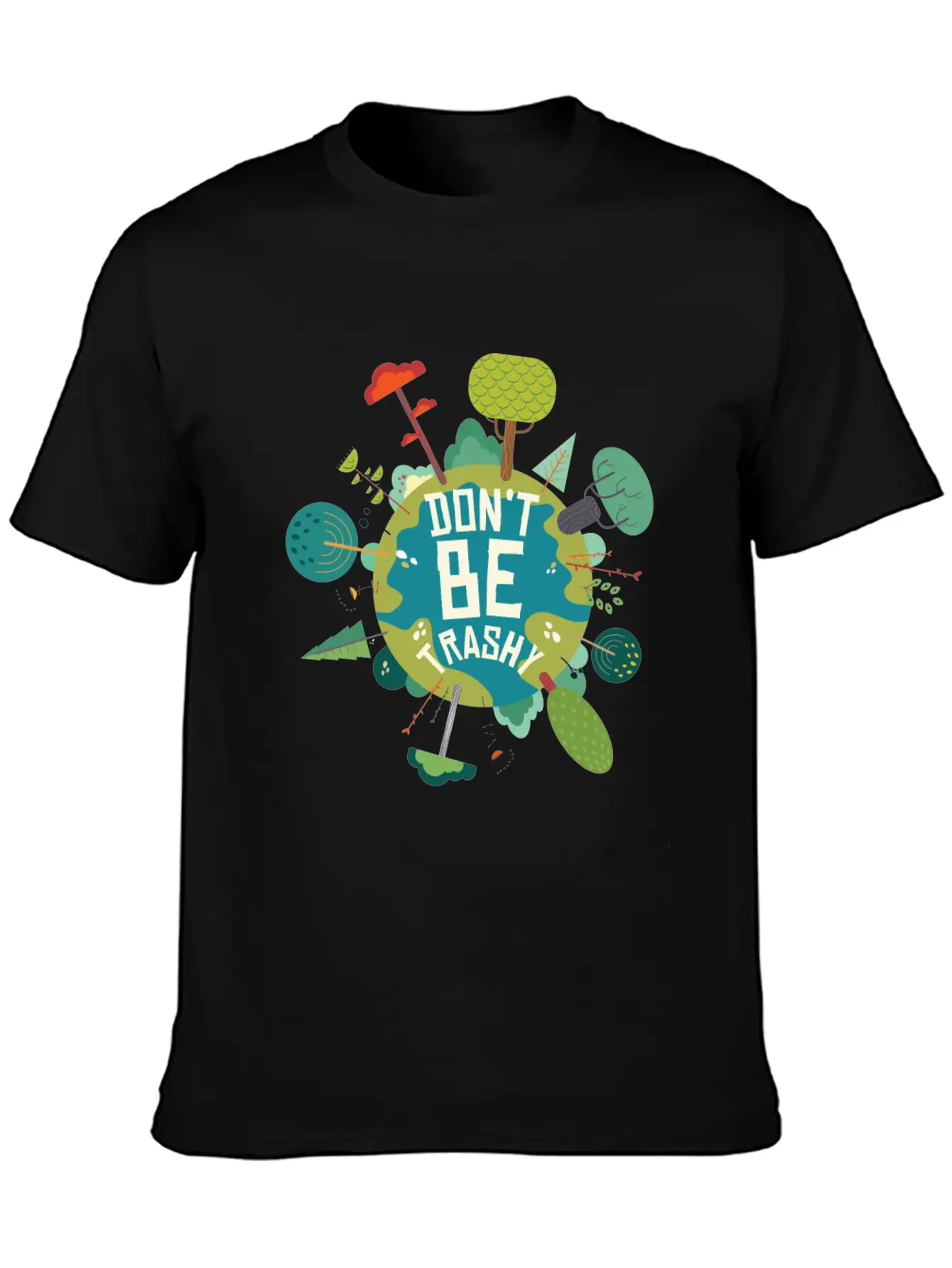 Earth’s Care Tee - Don’t Be Trashy, Save It Stylish Everyday T-Shirt – Unisex Basic Cotton Tee