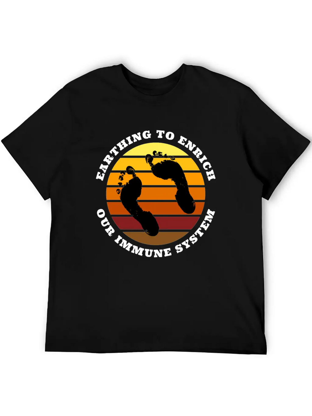 Earthing To Enrich Our Immune System Relaxed Everyday Tee – Lightweight And Durable Cotton