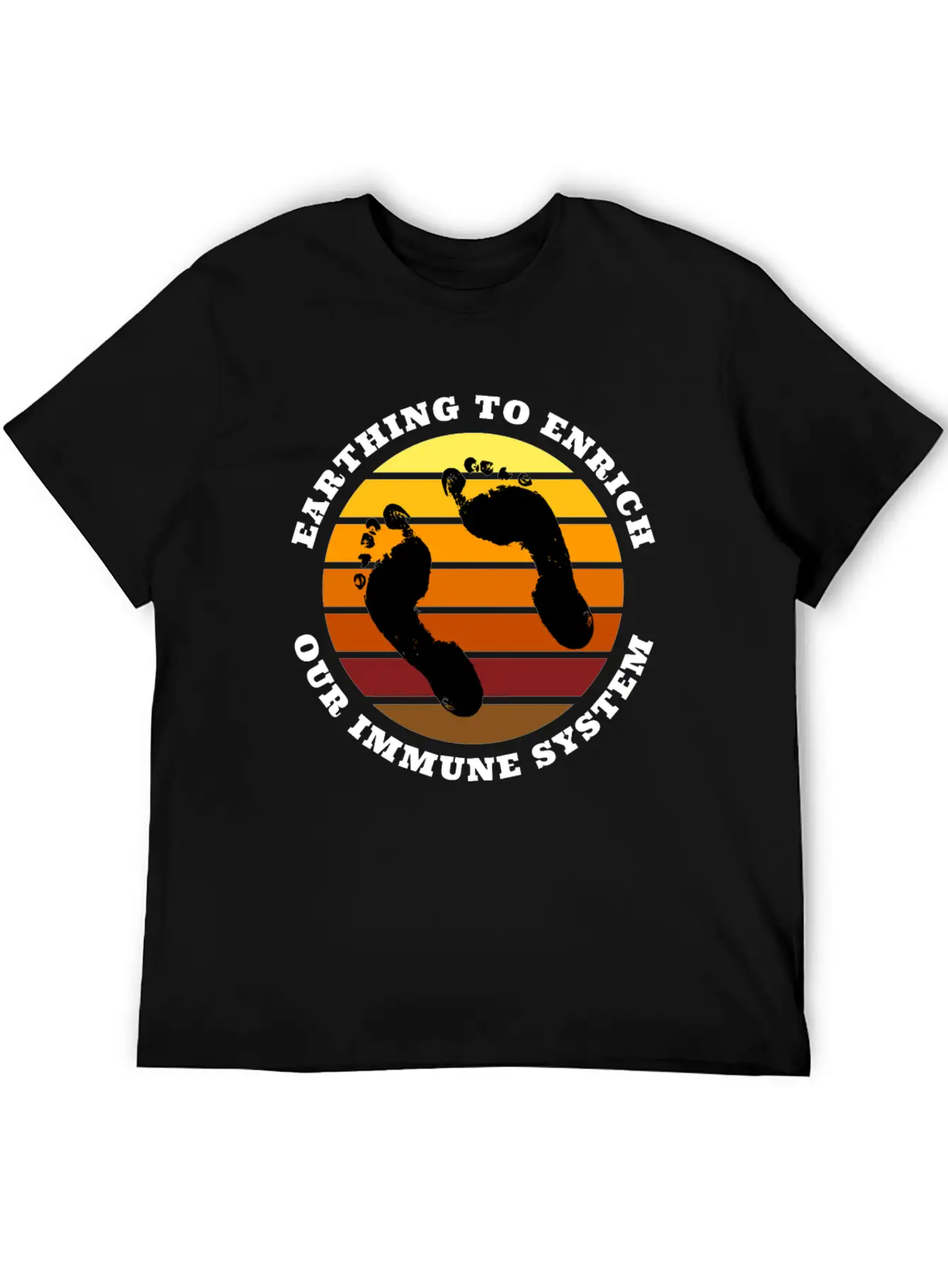 Earthing To Enrich Our Immune System Relaxed Everyday Tee – Lightweight And Durable Cotton