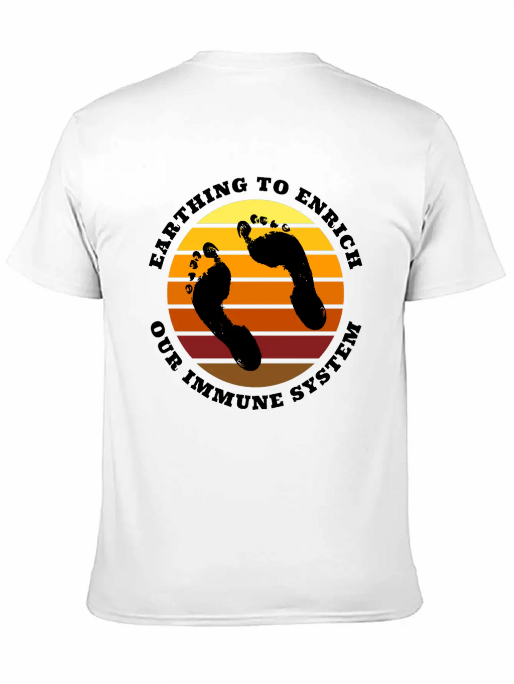 Earthing To Enrich Our Immune System Relaxed Everyday Tee – Lightweight And Durable Cotton