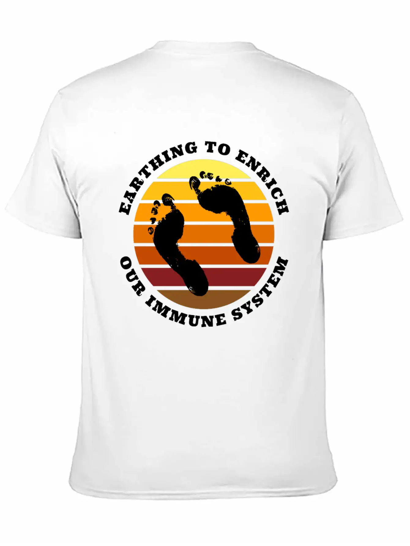 Earthing To Enrich Our Immune System Relaxed Everyday Tee – Lightweight And Durable Cotton