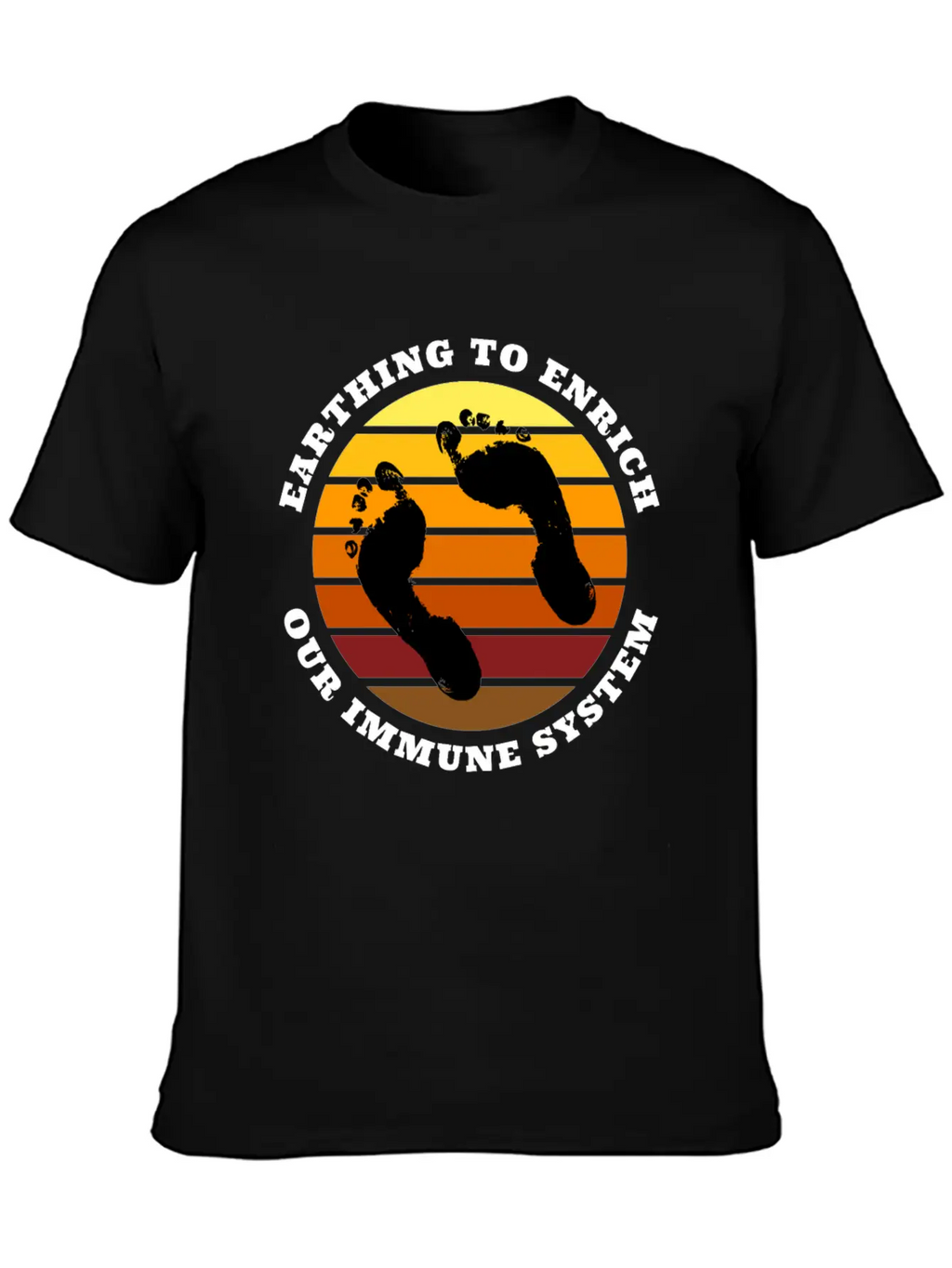 Earthing To Enrich Our Immune System Relaxed Everyday Tee – Lightweight And Durable Cotton