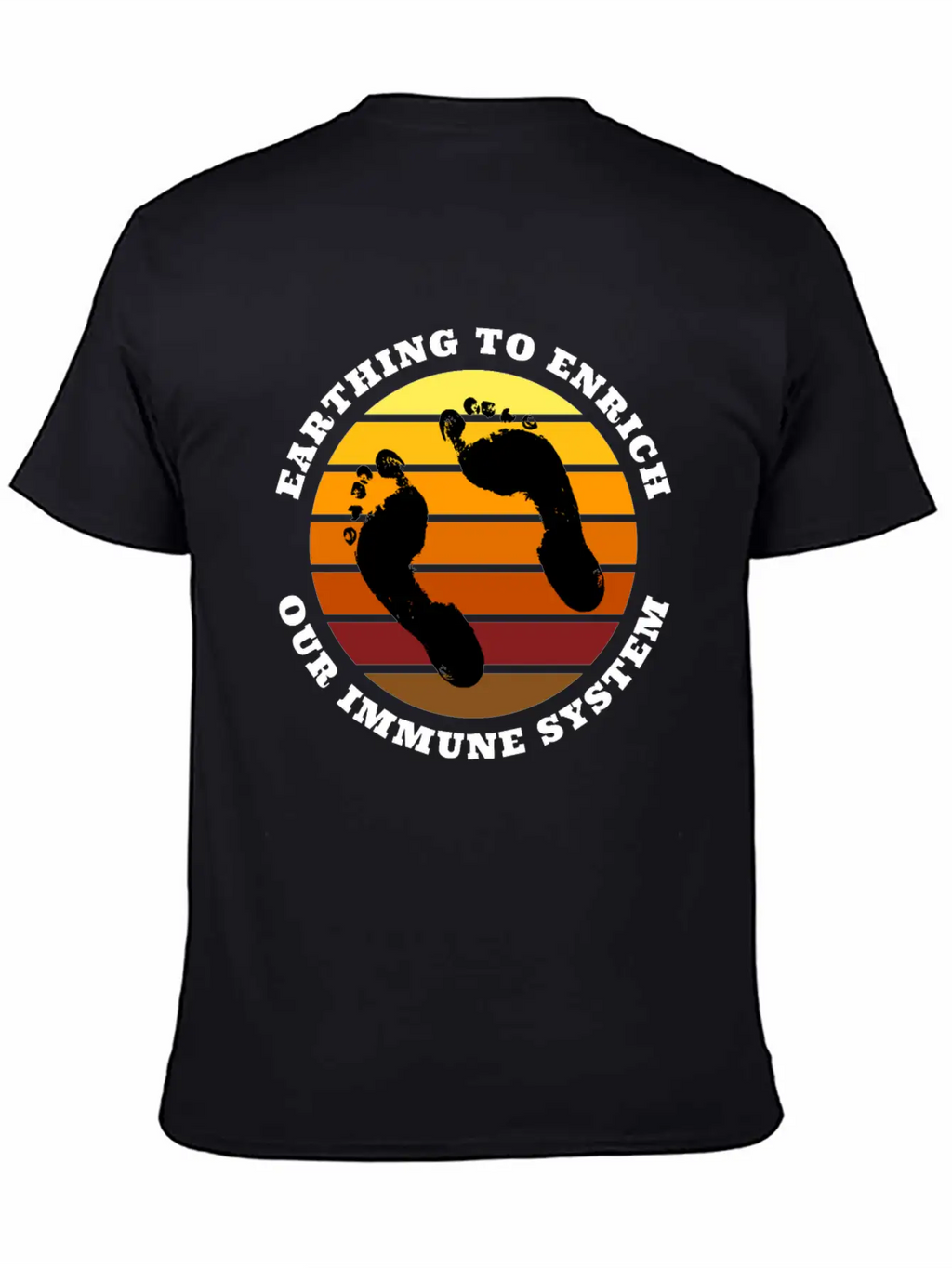 Earthing To Enrich Our Immune System Relaxed Everyday Tee – Lightweight And Durable Cotton