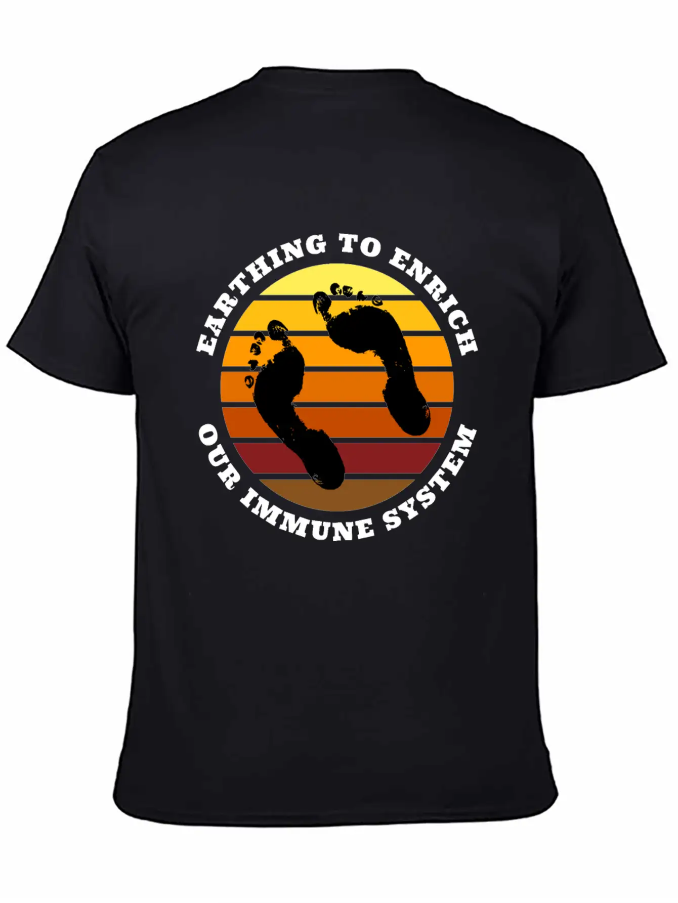 Earthing To Enrich Our Immune System Relaxed Everyday Tee – Lightweight And Durable Cotton
