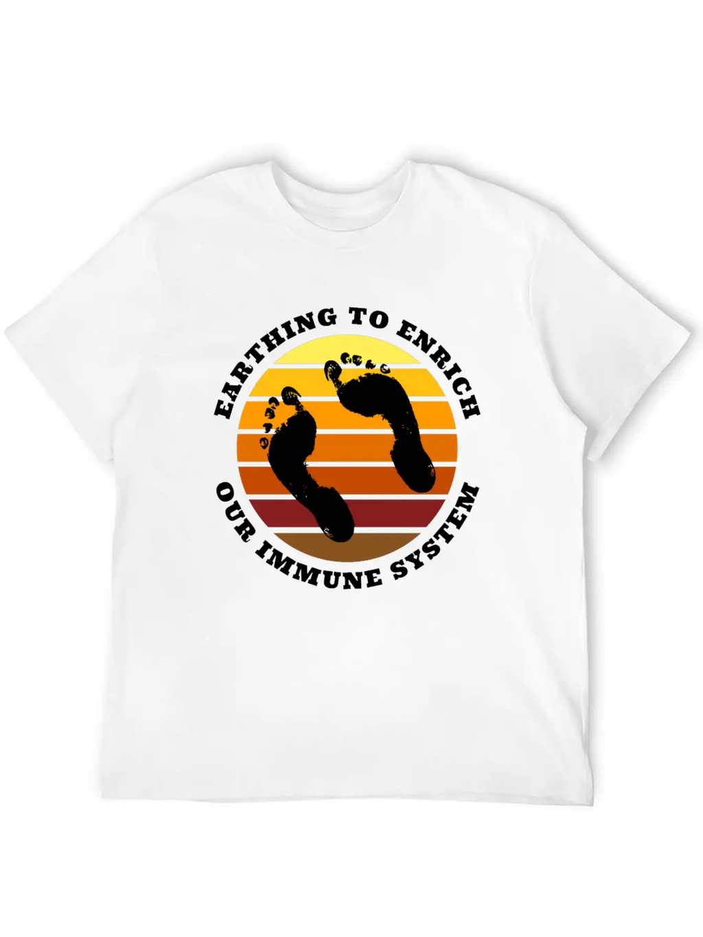 Earthing To Enrich Our Immune System Relaxed Everyday Tee – Lightweight And Durable Cotton