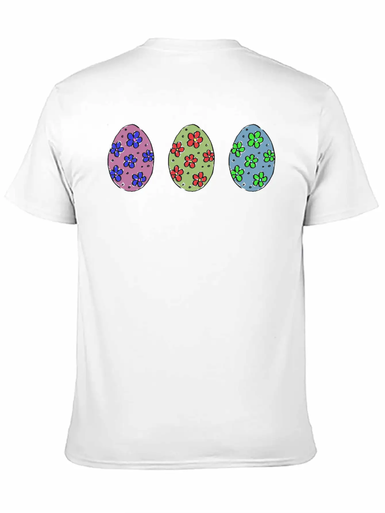 Easter Eggs 5 Basic Graphic T-Shirt – Daily Comfort In Soft Cotton