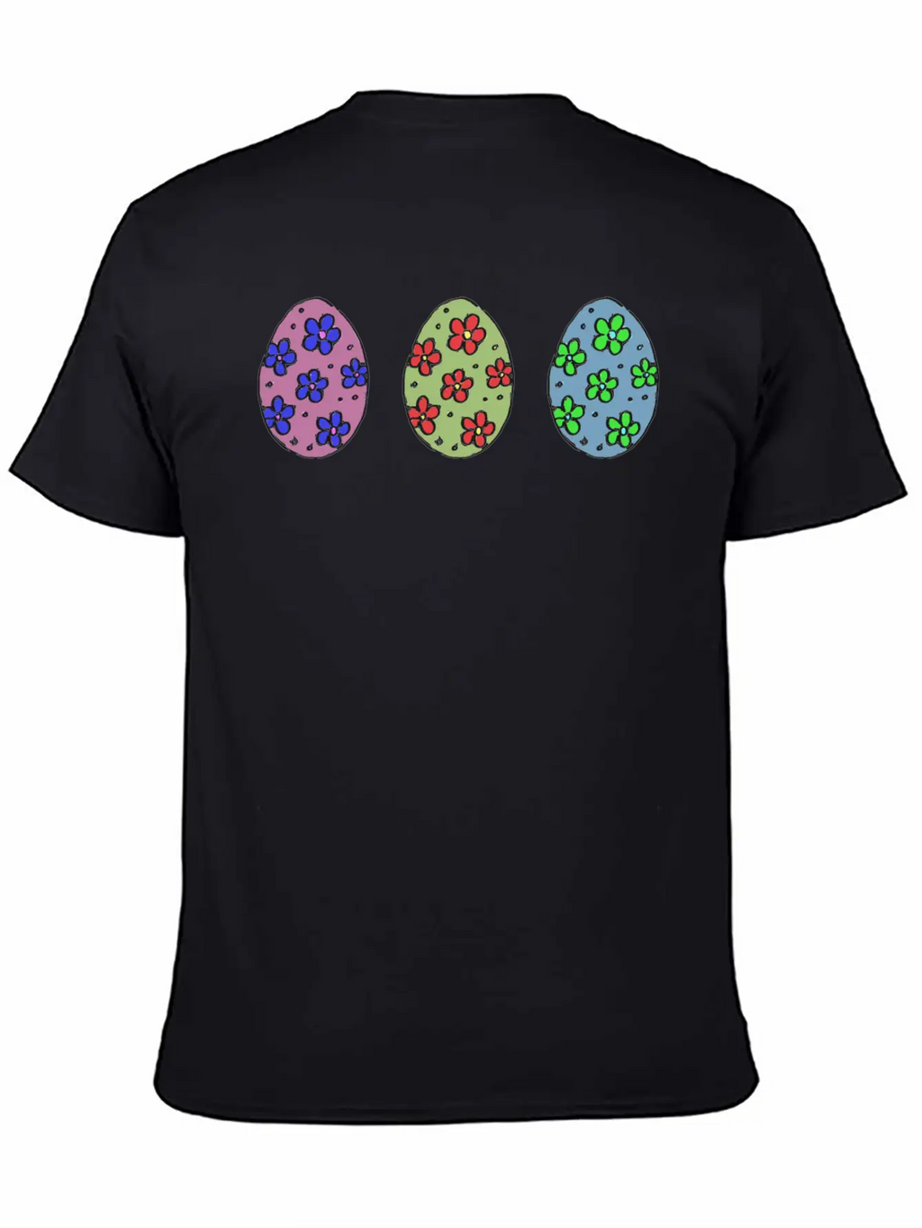 Easter Eggs 5 Basic Graphic T-Shirt – Daily Comfort In Soft Cotton