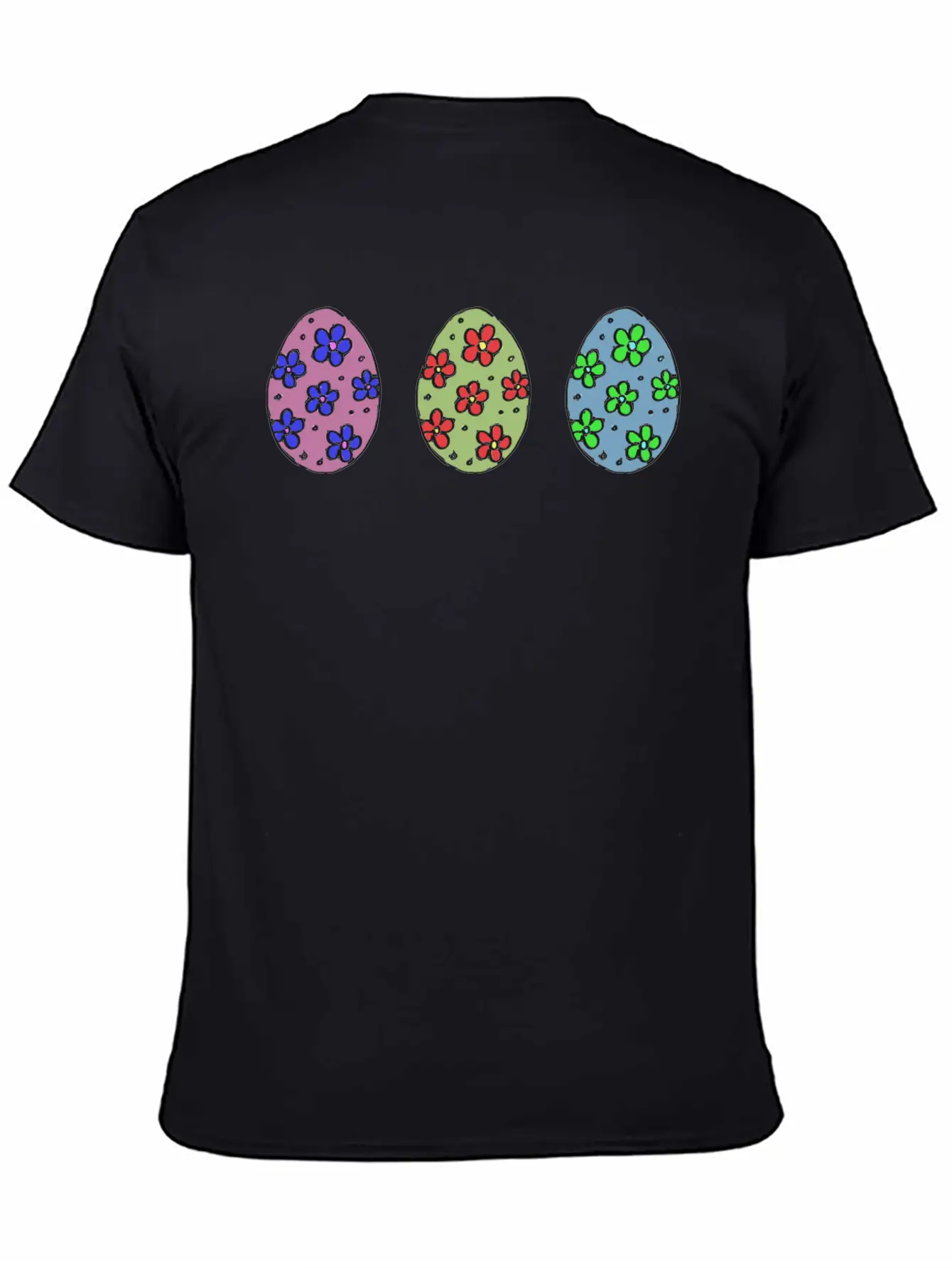 Easter Eggs 5 Basic Graphic T-Shirt – Daily Comfort In Soft Cotton