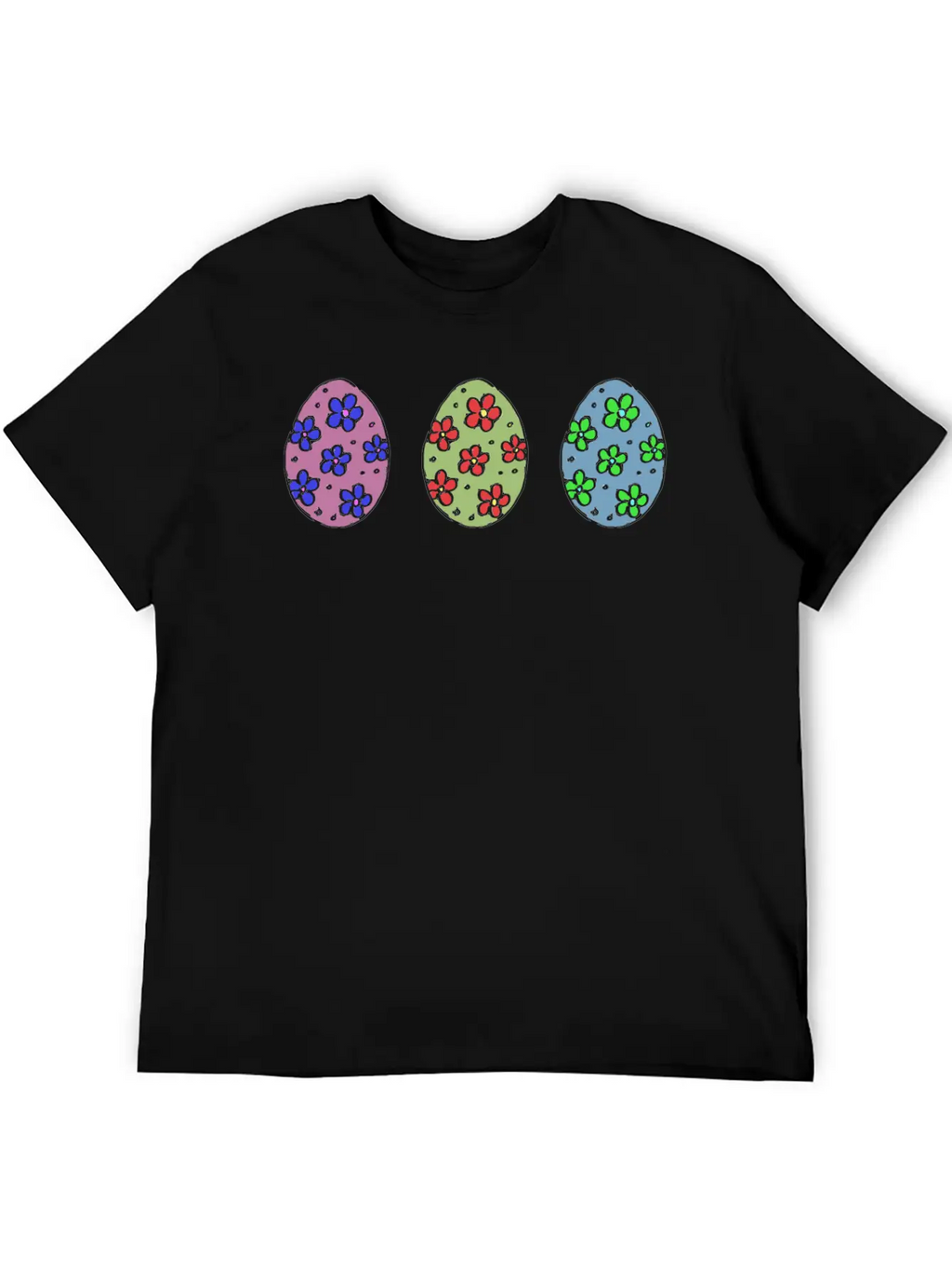 Easter Eggs 5 Basic Graphic T-Shirt – Daily Comfort In Soft Cotton