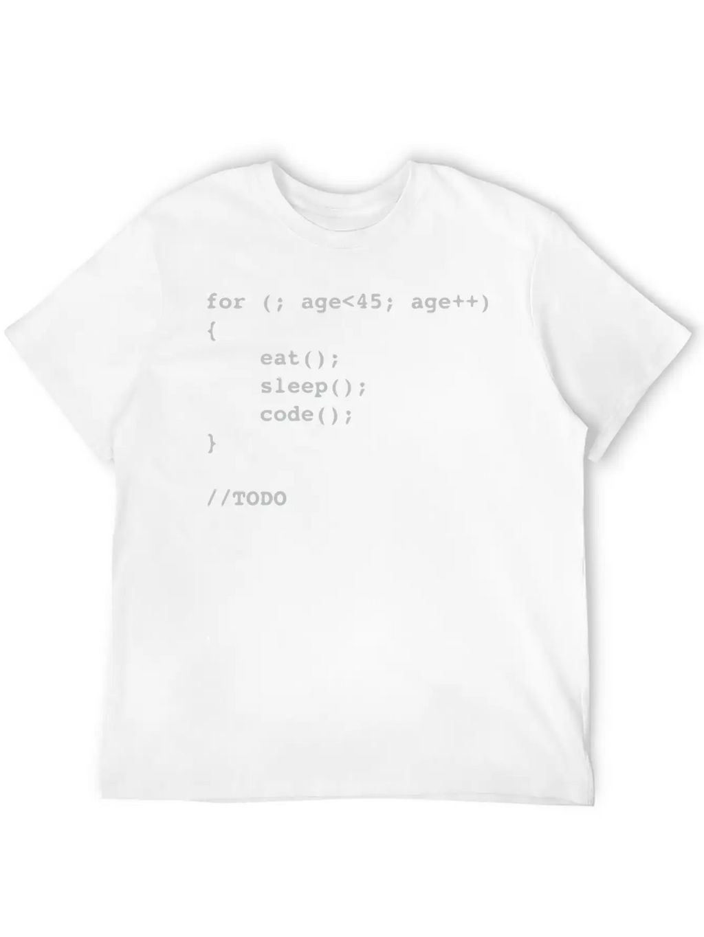 Eat Sleep Code Timeless Short Sleeve Tee – Comfy And Minimalist Design