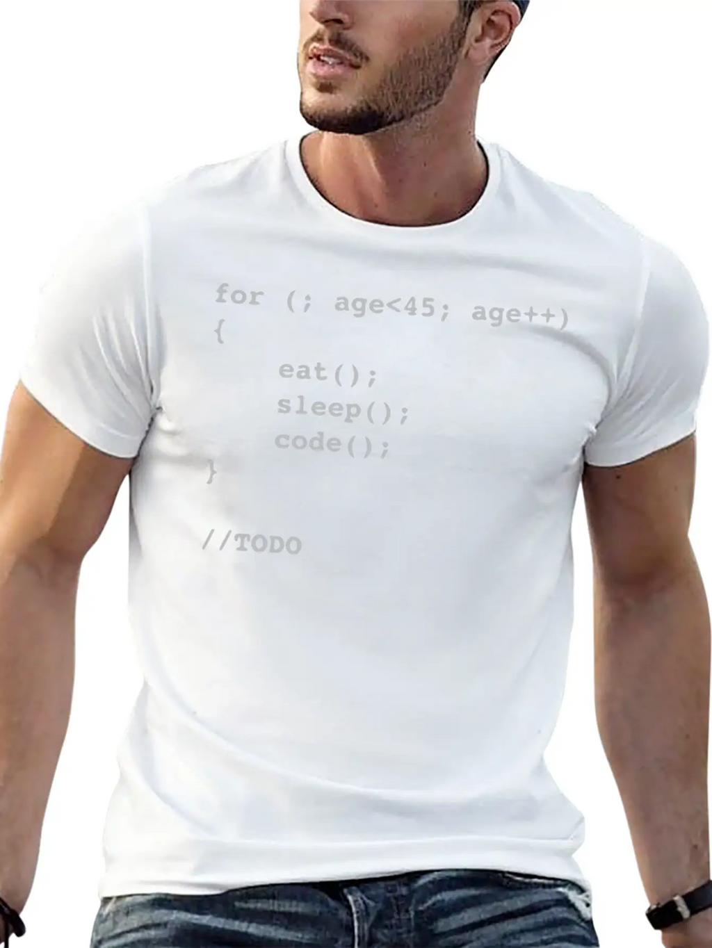 Eat Sleep Code Timeless Short Sleeve Tee – Comfy And Minimalist Design
