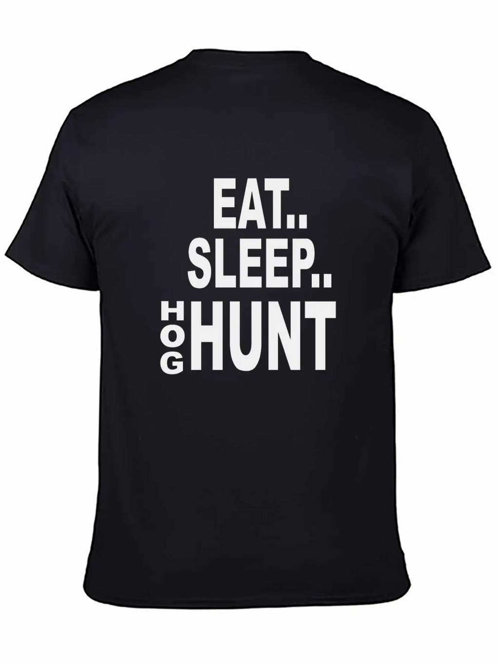 Eat Sleep Hog Hunt Breathable Soft Cotton T-Shirt – Timeless Casual Look