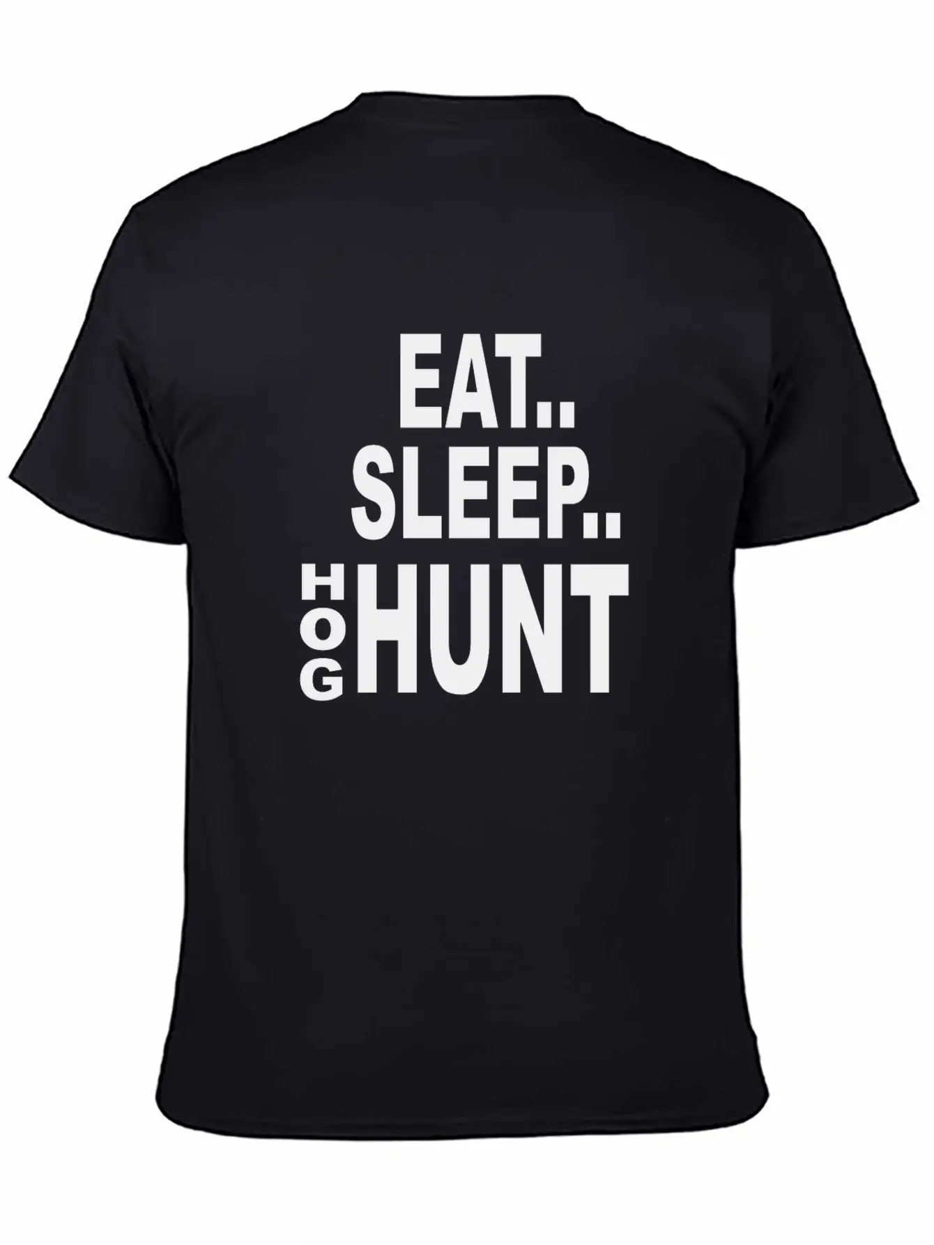 Eat Sleep Hog Hunt Breathable Soft Cotton T-Shirt – Timeless Casual Look