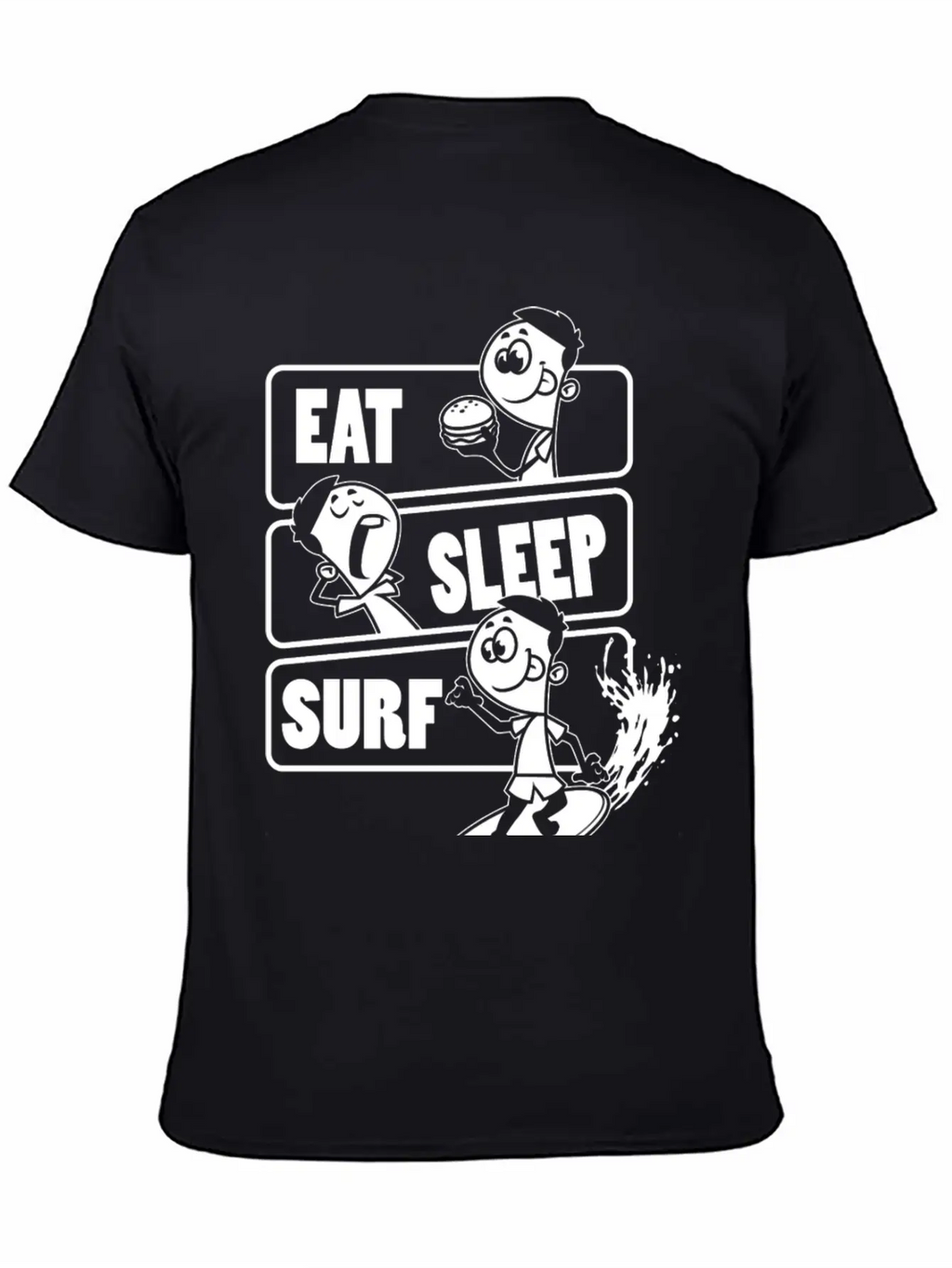Eat Sleep Surf Repeat Gift For Surfing Lover Classic Cotton Tee – Unisex Comfort For Any Season