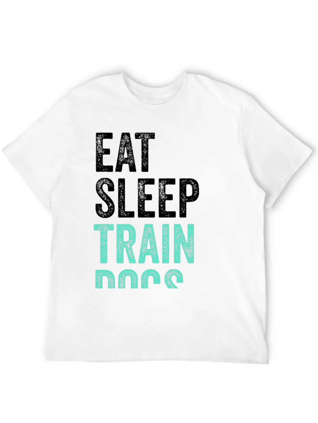Eat Sleep Train Dogs Repeat Dog Trainer Timeless Short Sleeve Tee – Comfy And Minimalist Design