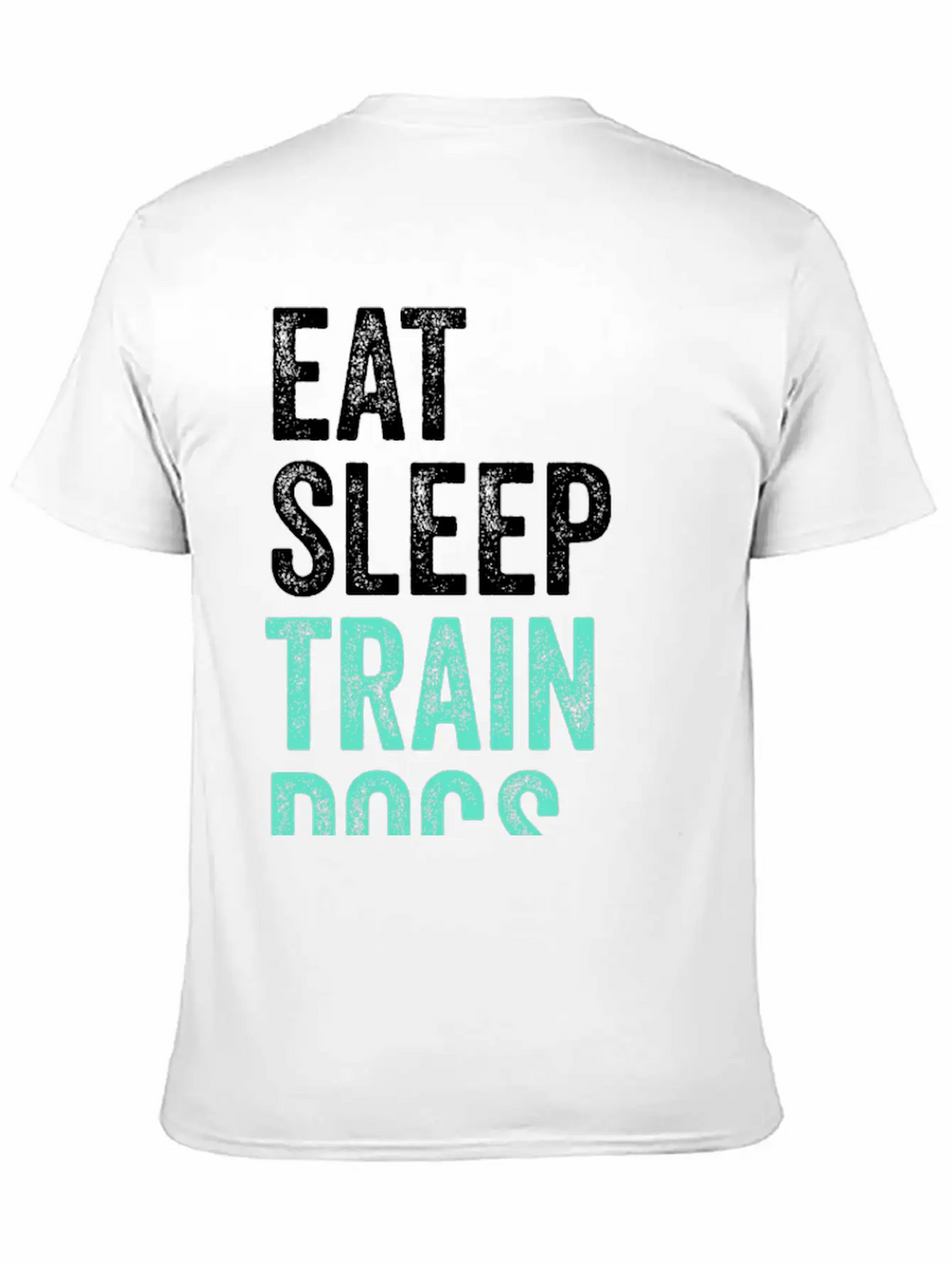 Eat Sleep Train Dogs Repeat Dog Trainer Timeless Short Sleeve Tee – Comfy And Minimalist Design