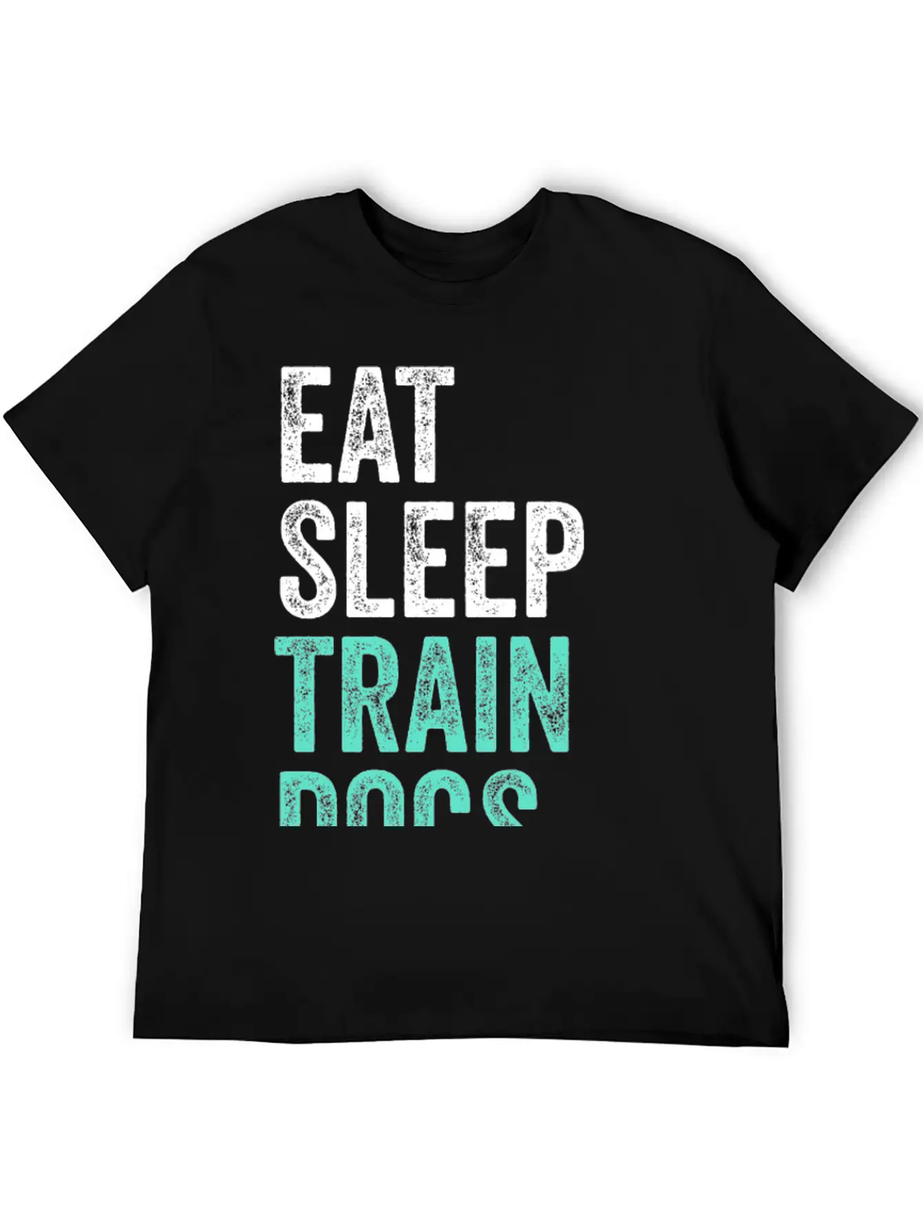 Eat Sleep Train Dogs Repeat Dog Trainer Timeless Short Sleeve Tee – Comfy And Minimalist Design