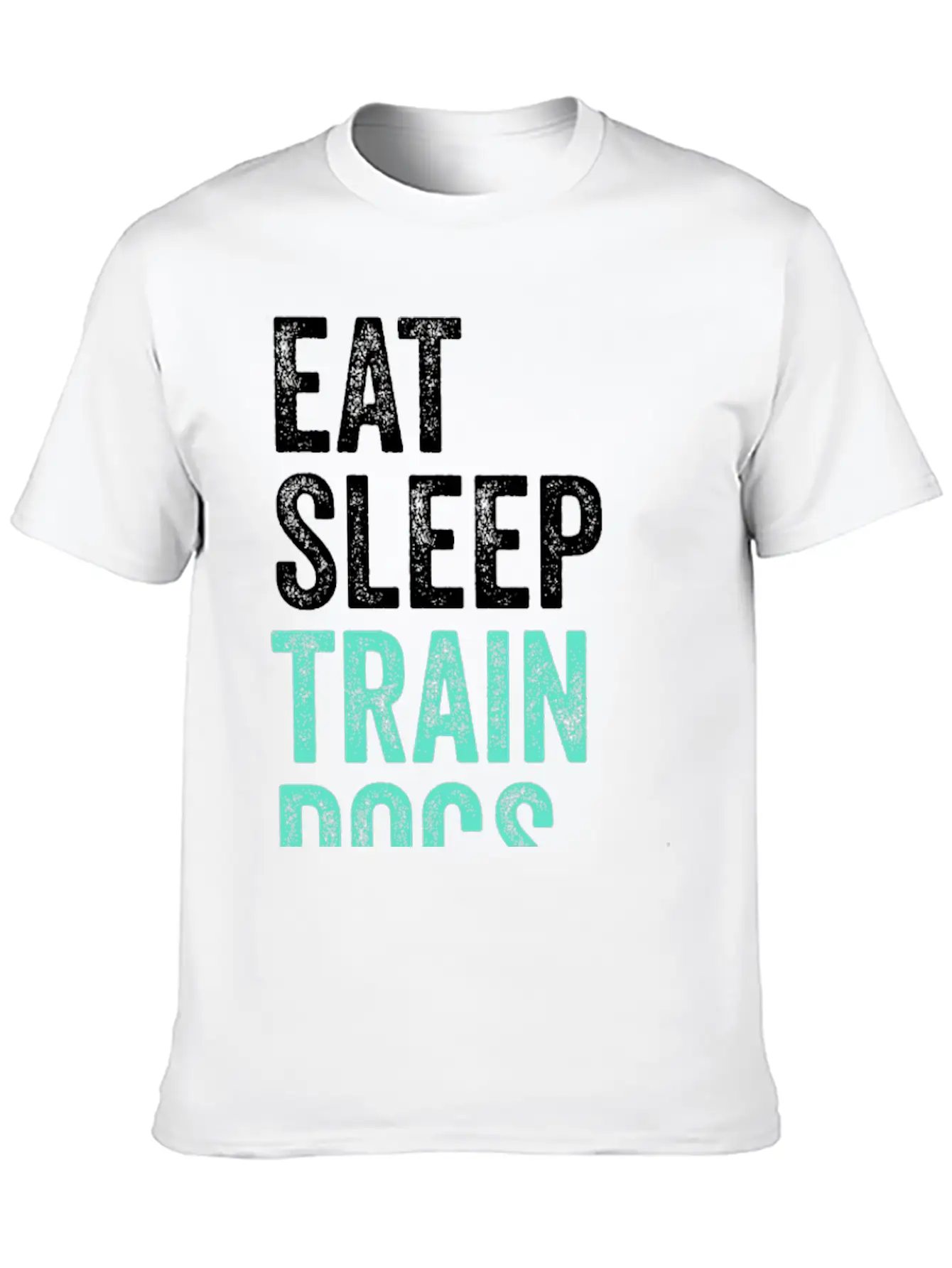 Eat Sleep Train Dogs Repeat Dog Trainer Timeless Short Sleeve Tee – Comfy And Minimalist Design