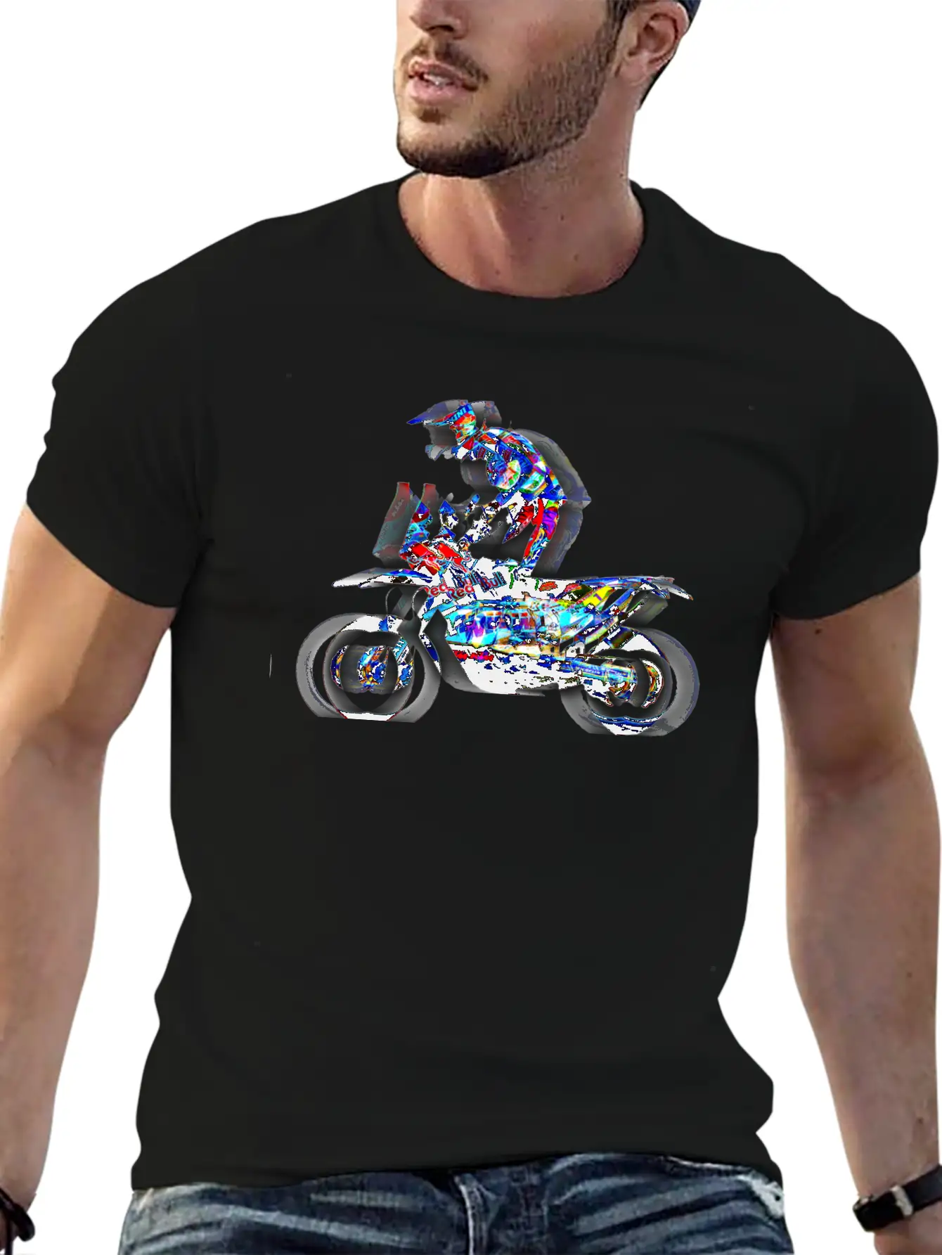 Echo Rider Rally Basic Graphic T-Shirt – Daily Comfort In Soft Cotton
