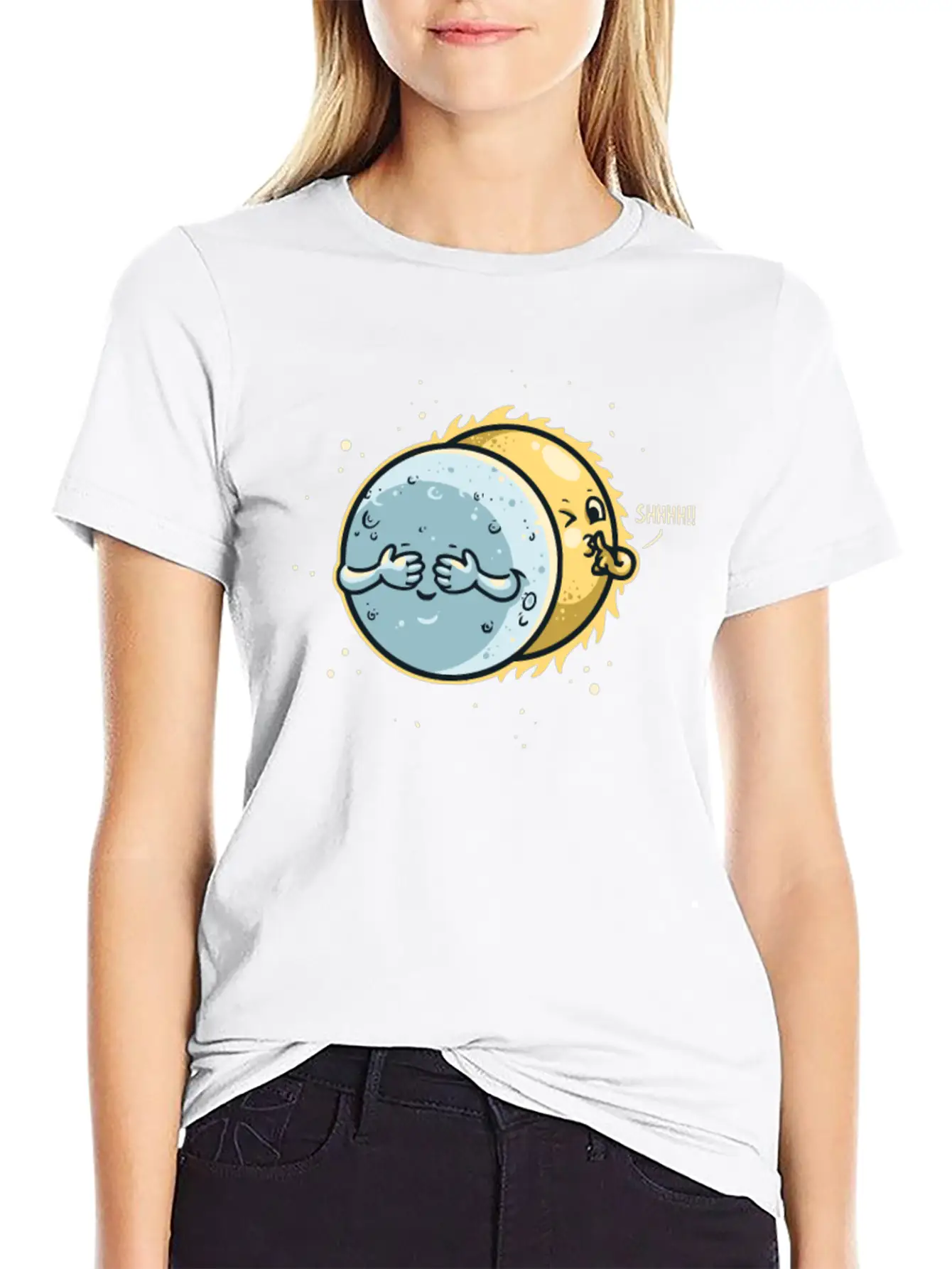 Eclipse Hide And Seek Breathable Soft Cotton T-Shirt – Timeless Casual Look