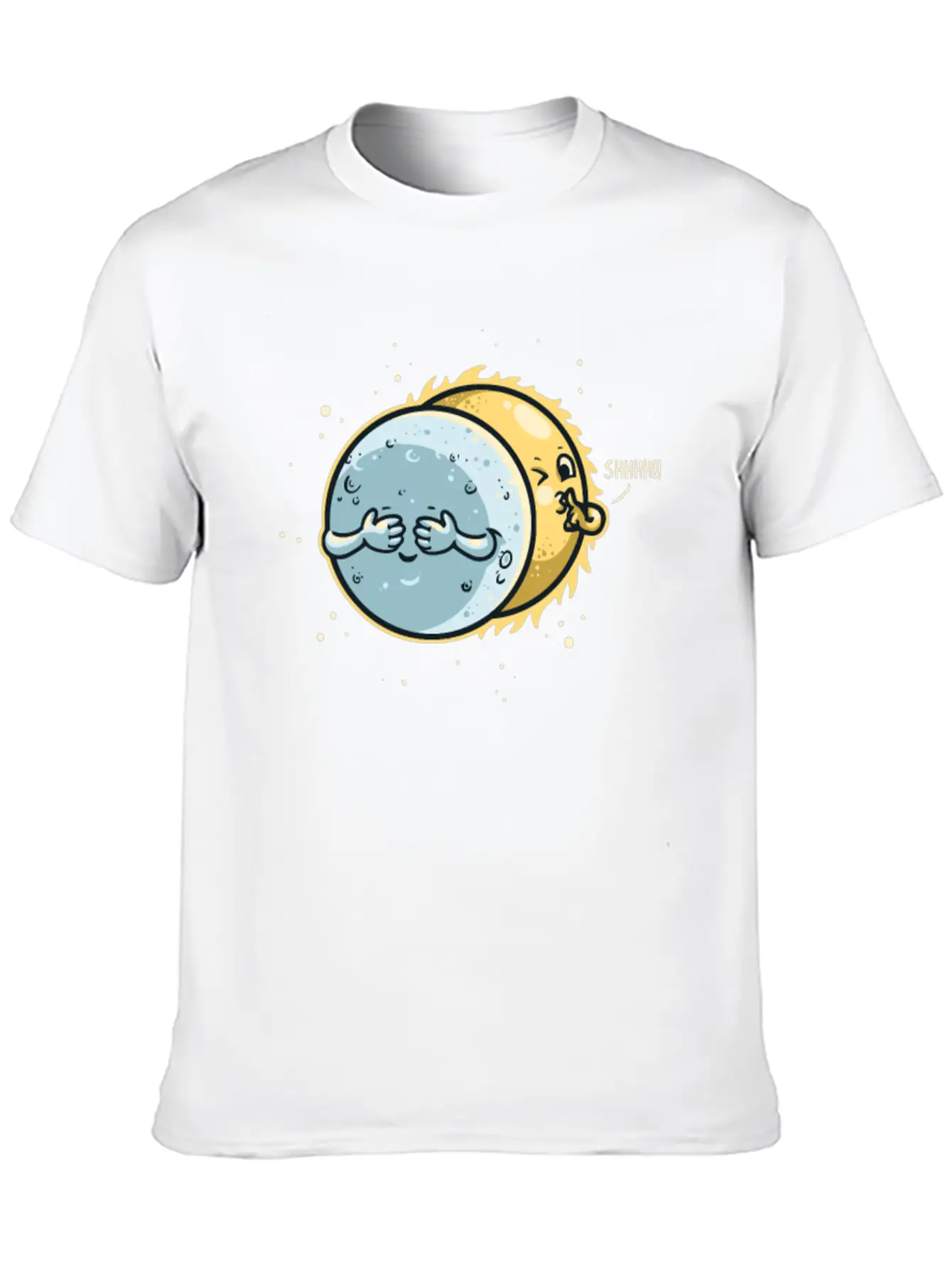 Eclipse Hide And Seek Breathable Soft Cotton T-Shirt – Timeless Casual Look