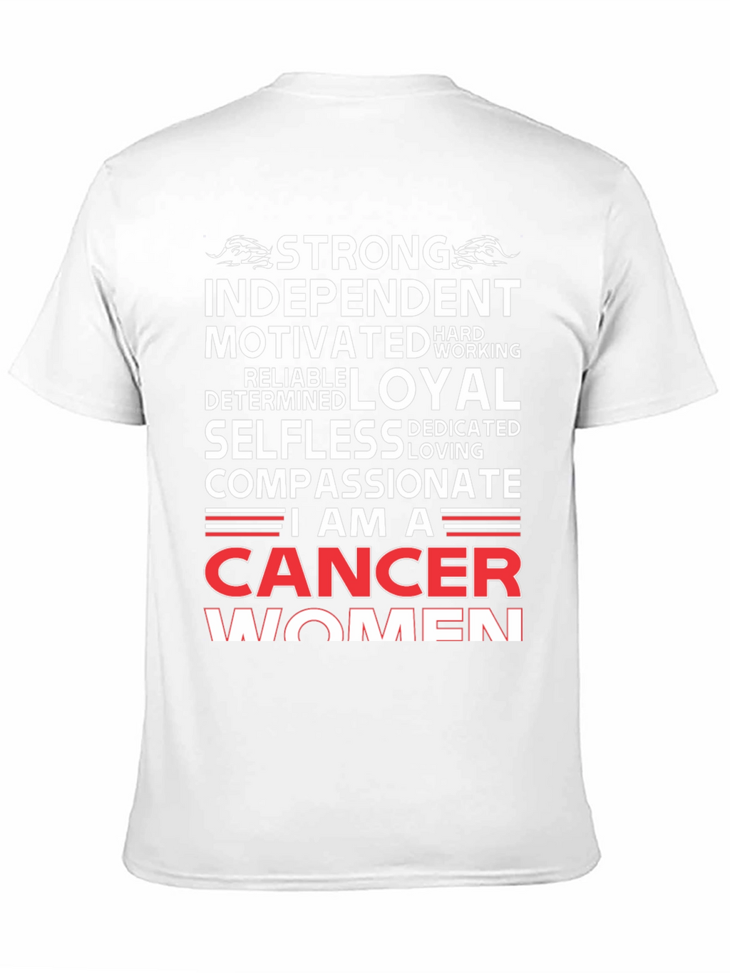 Cancer Women T-Shirt - Strong Independent