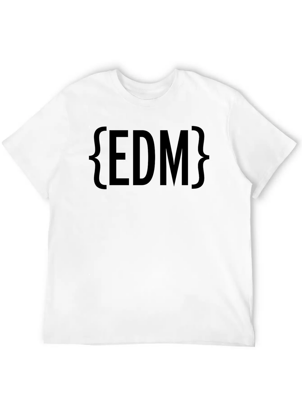 EDM Brackets Relaxed Everyday Tee – Lightweight And Durable Cotton