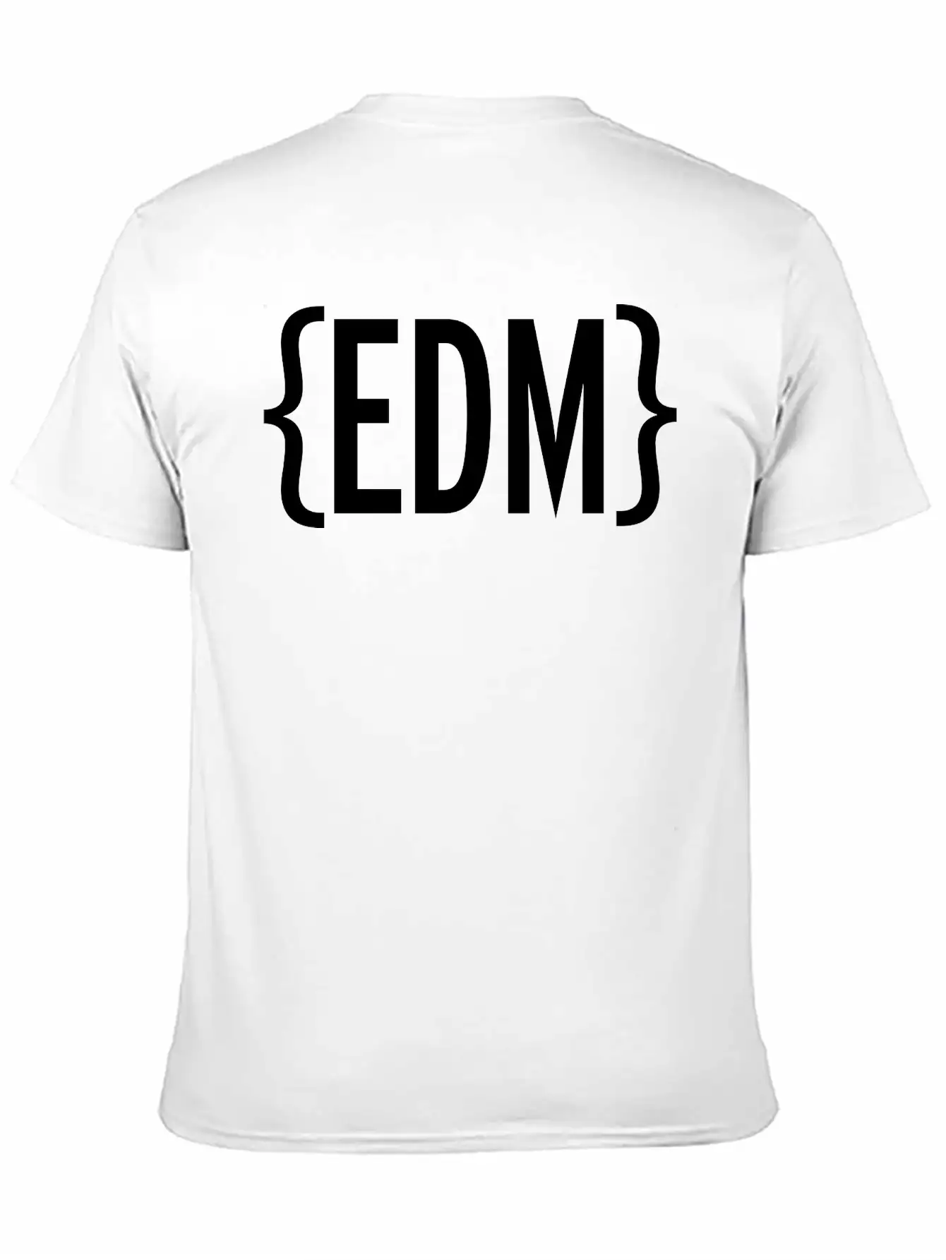 EDM Brackets Relaxed Everyday Tee – Lightweight And Durable Cotton