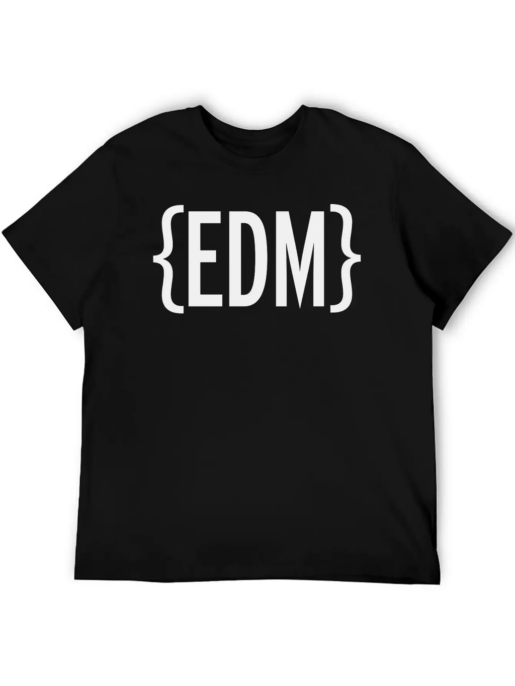 EDM Brackets Relaxed Everyday Tee – Lightweight And Durable Cotton