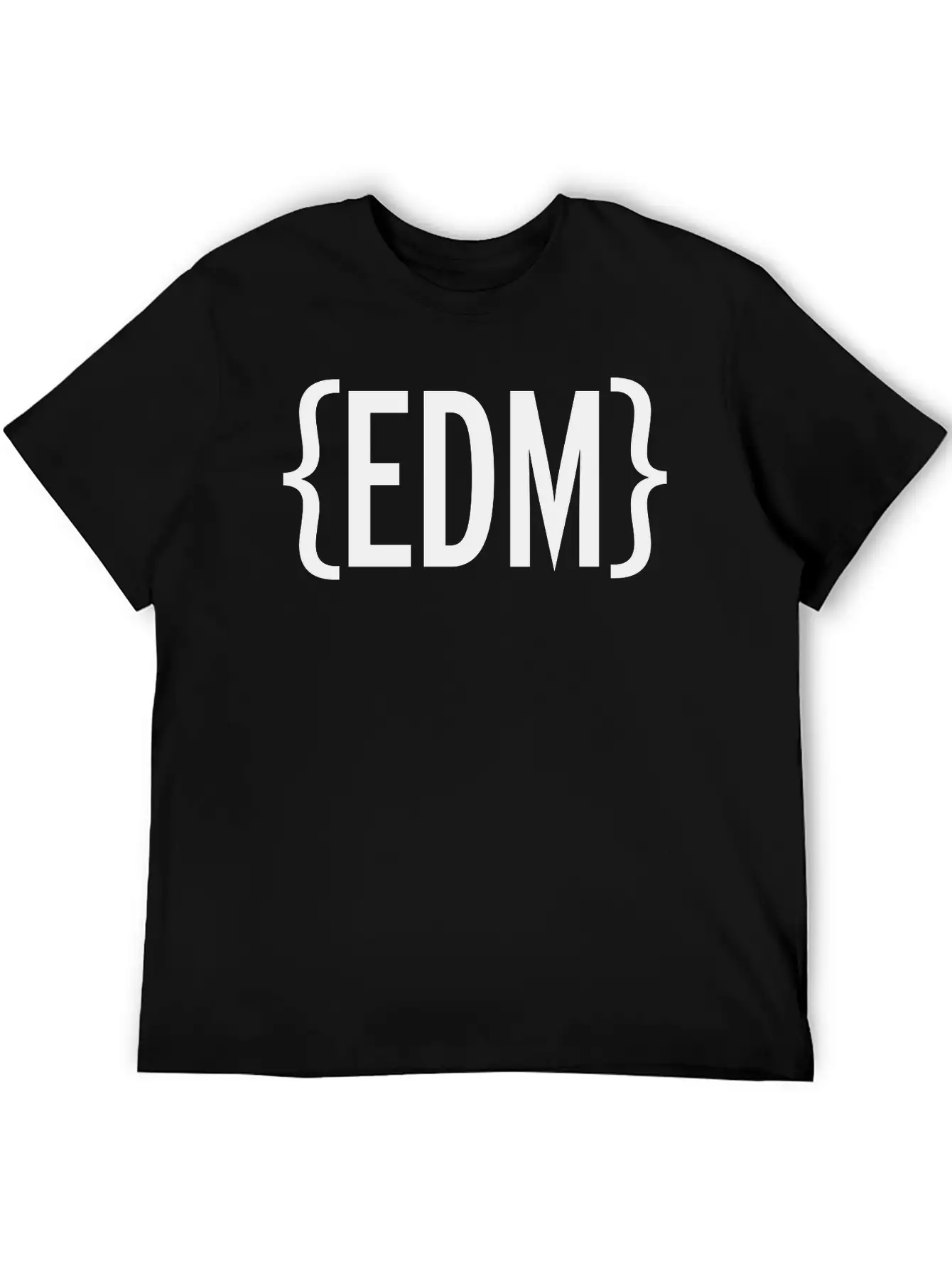 EDM Brackets Relaxed Everyday Tee – Lightweight And Durable Cotton