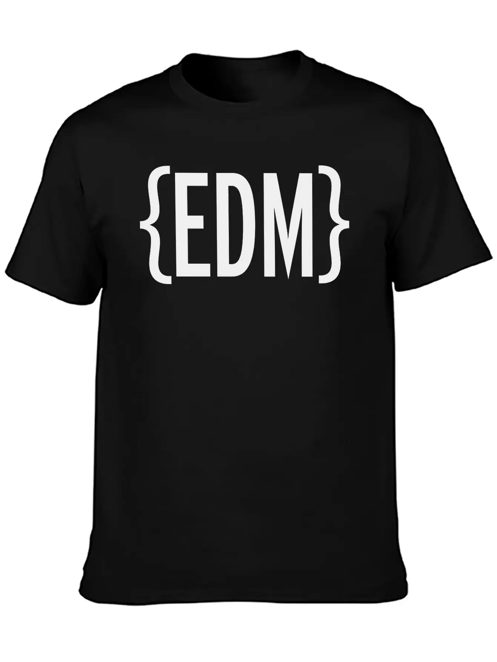 EDM Brackets Relaxed Everyday Tee – Lightweight And Durable Cotton