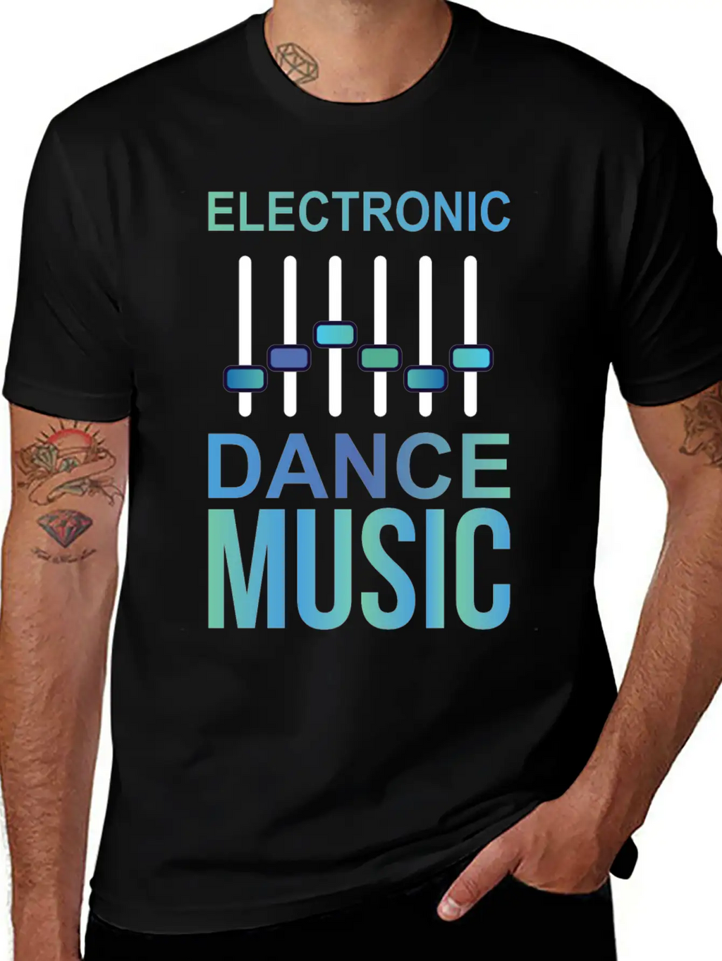 EDM Electronic Dance Music Electro Techno Gift Timeless Short Sleeve Tee – Comfy And Minimalist Design