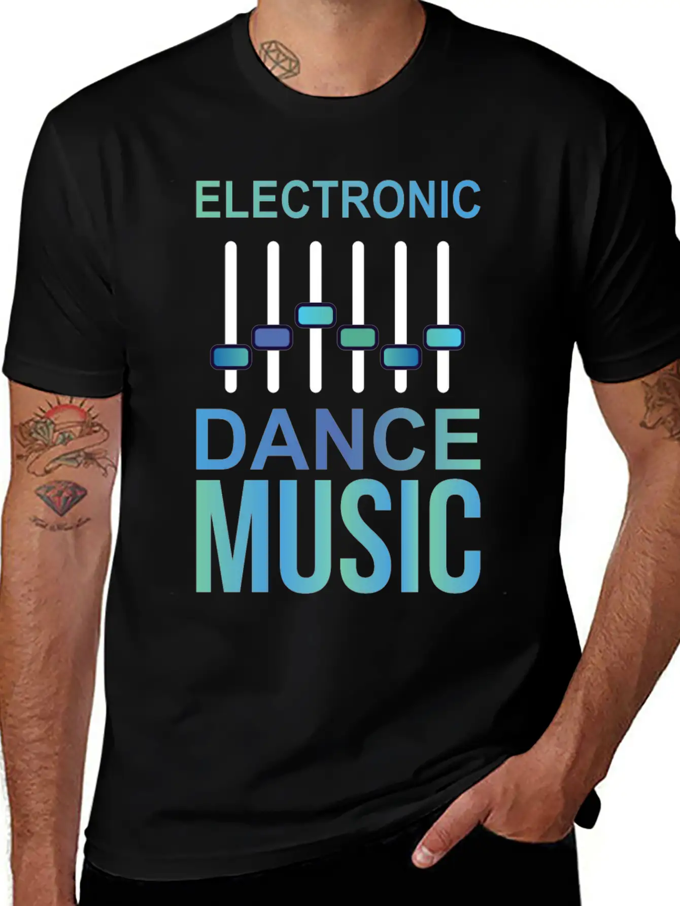 EDM Electronic Dance Music Electro Techno Gift Timeless Short Sleeve Tee – Comfy And Minimalist Design