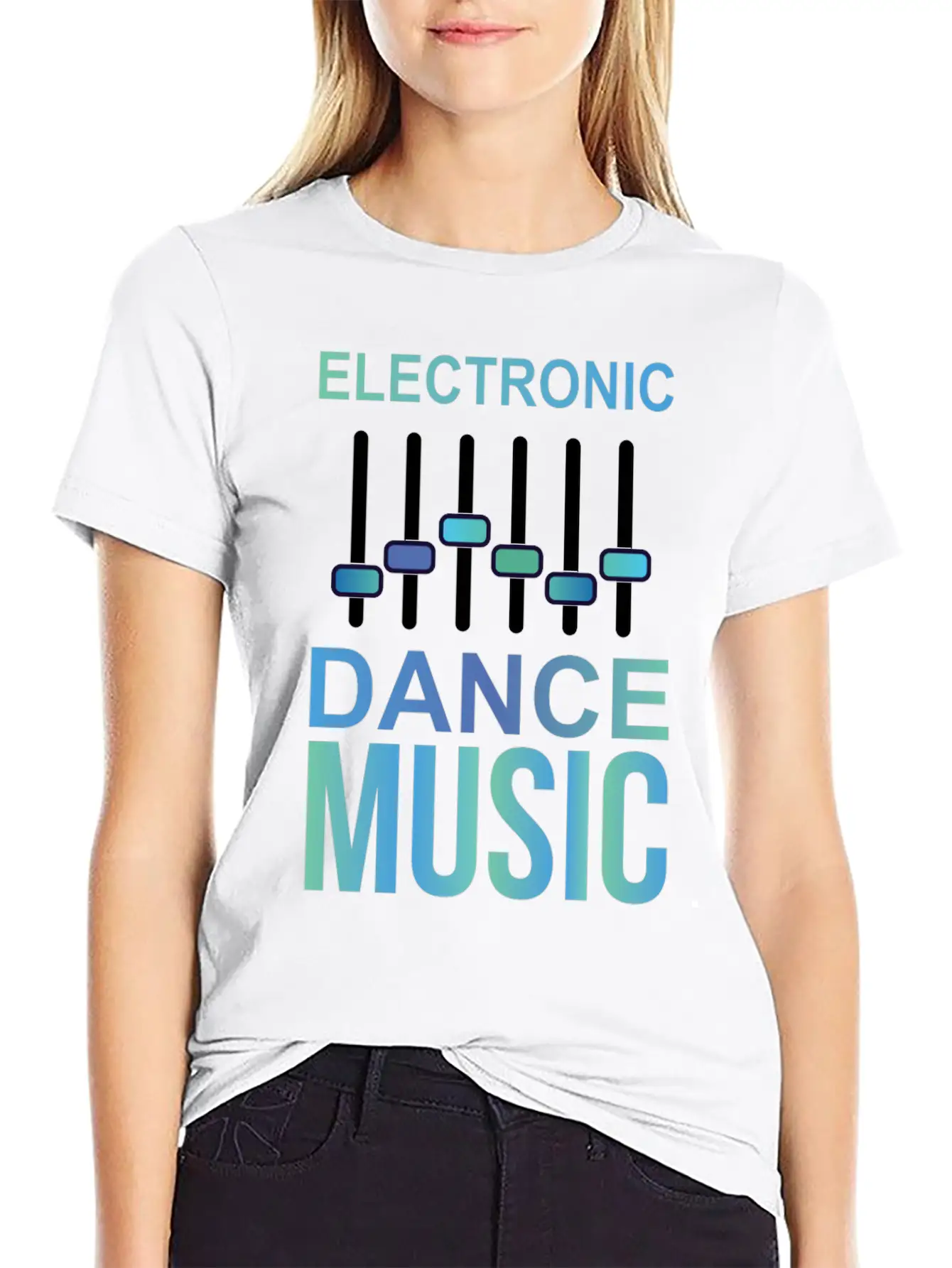 EDM Electronic Dance Music Electro Techno Gift Timeless Short Sleeve Tee – Comfy And Minimalist Design