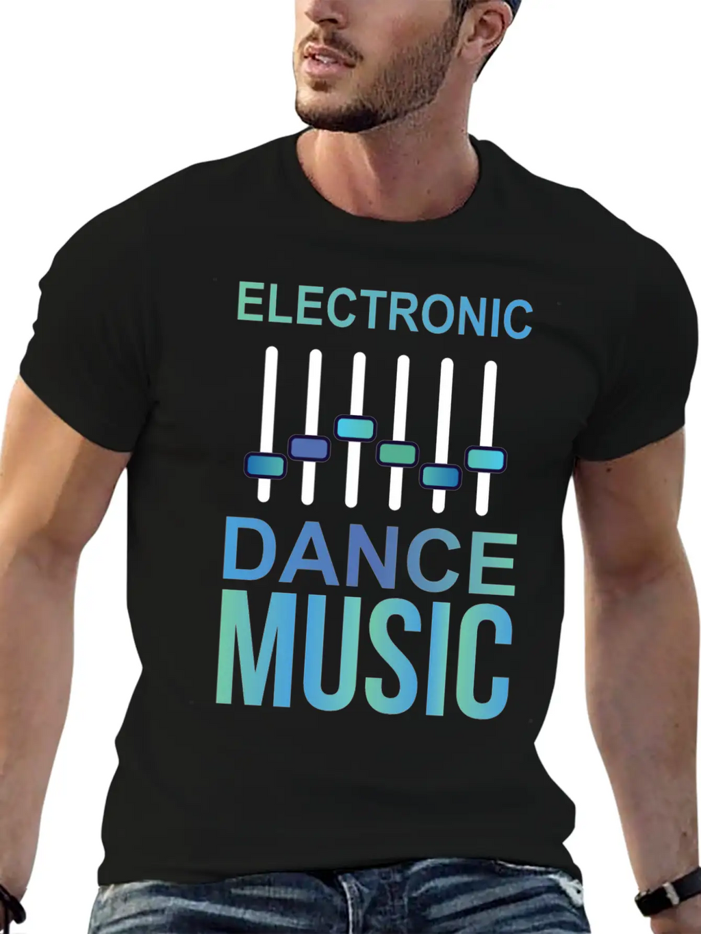 EDM Electronic Dance Music Electro Techno Gift Timeless Short Sleeve Tee – Comfy And Minimalist Design
