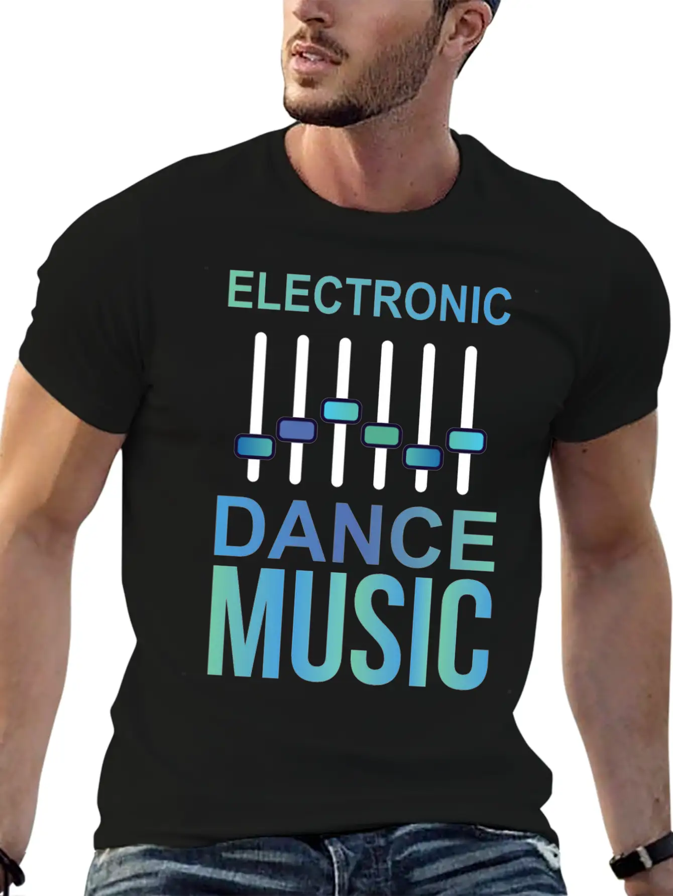 EDM Electronic Dance Music Electro Techno Gift Timeless Short Sleeve Tee – Comfy And Minimalist Design