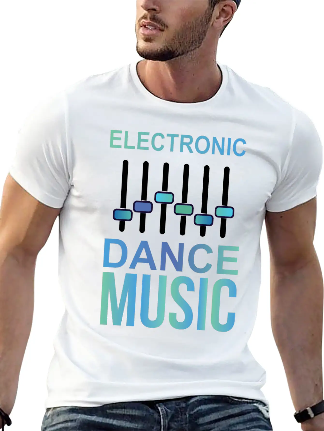 EDM Electronic Dance Music Electro Techno Gift Timeless Short Sleeve Tee – Comfy And Minimalist Design