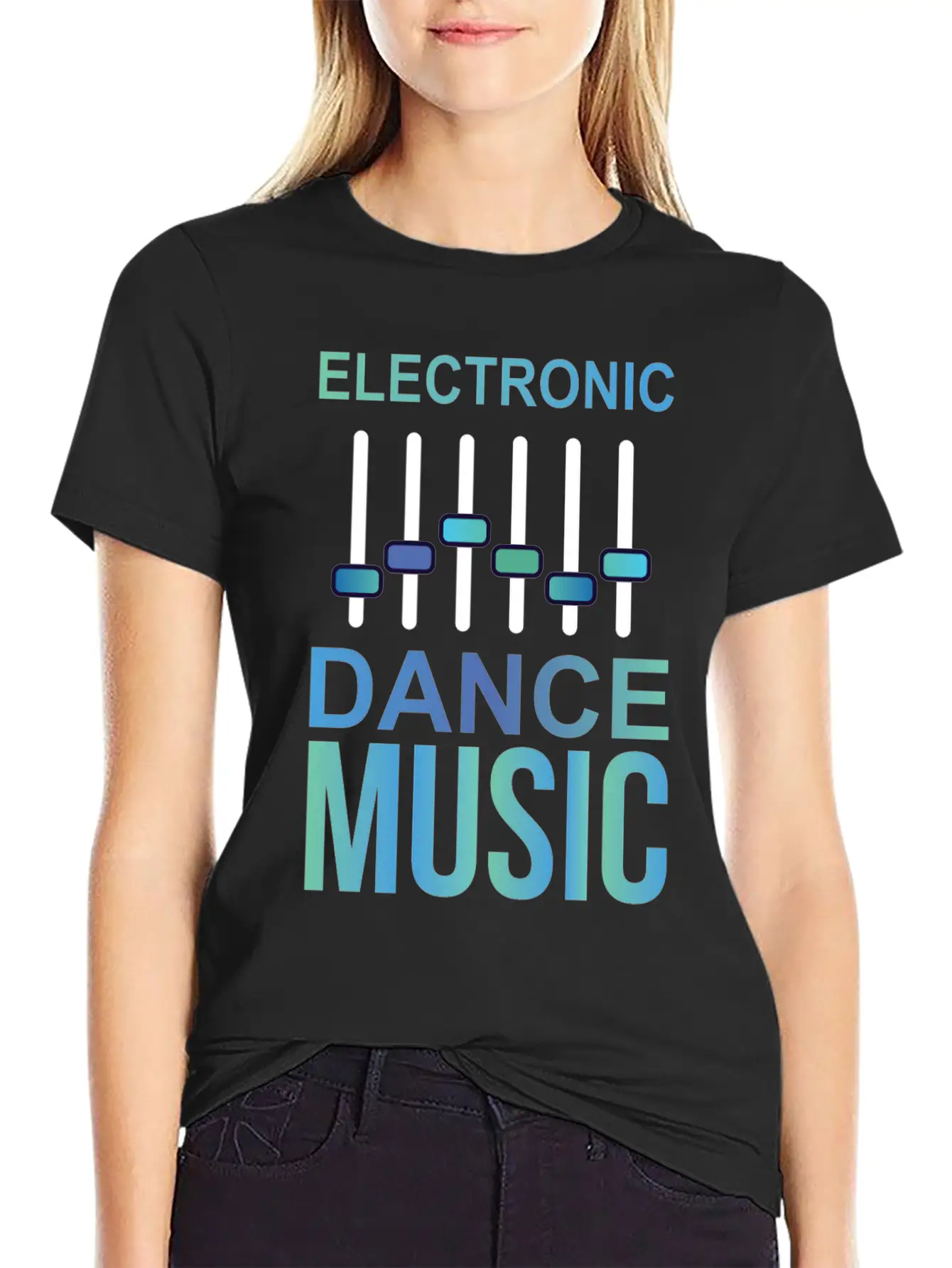 EDM Electronic Dance Music Electro Techno Gift Timeless Short Sleeve Tee – Comfy And Minimalist Design