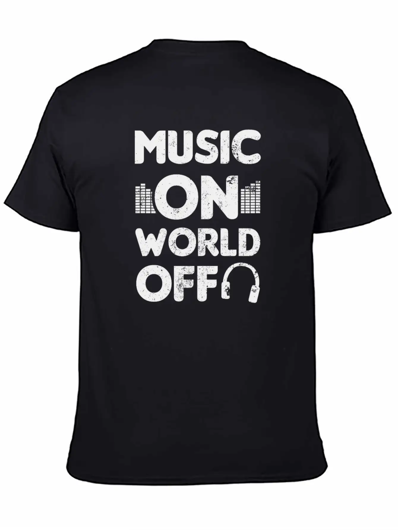 Edm Rave Music On World Off Gift Breathable Soft Cotton T-Shirt – Timeless Casual Look