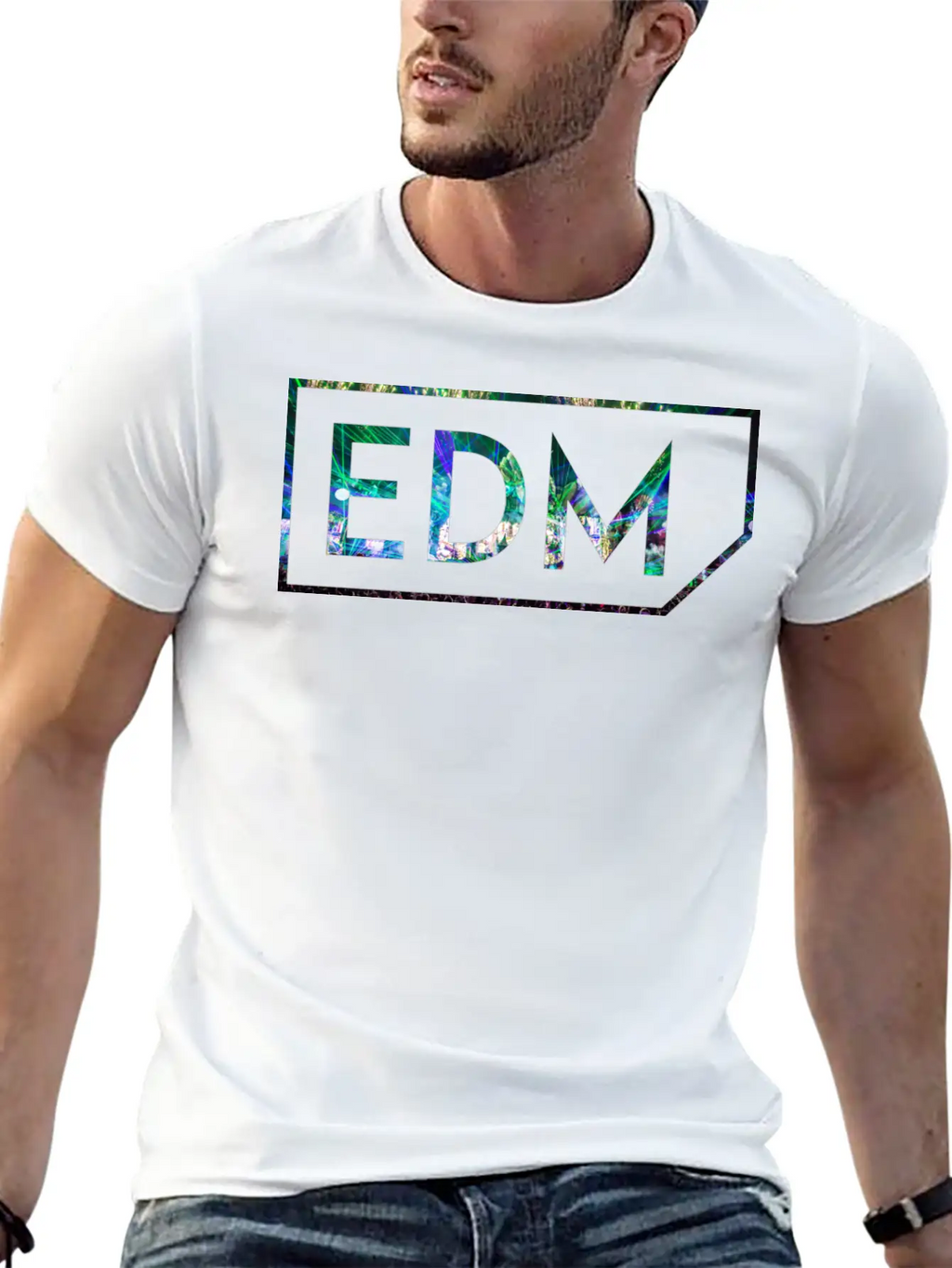 EDM Rules Relaxed Everyday Tee – Lightweight And Durable Cotton