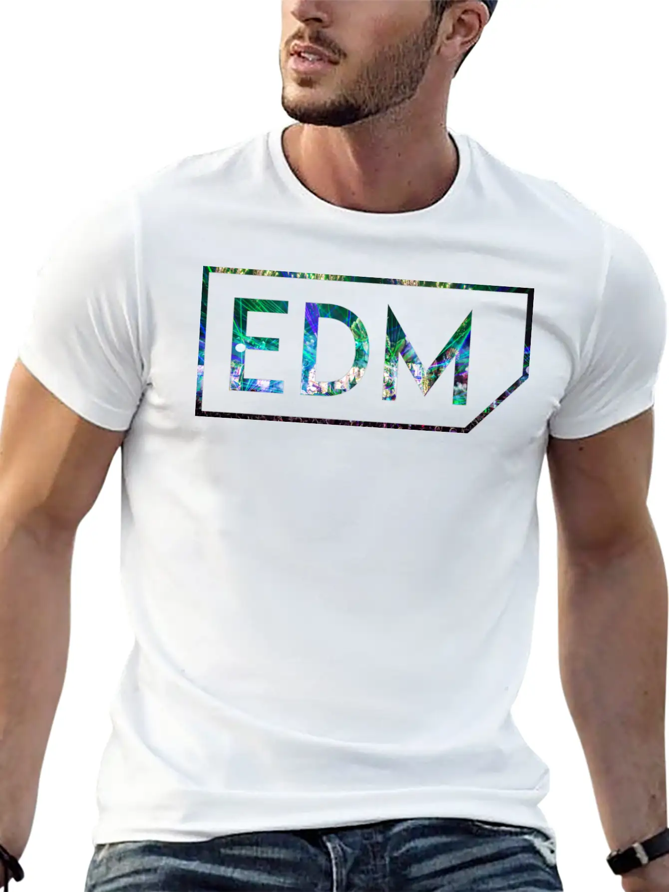 EDM Rules Relaxed Everyday Tee – Lightweight And Durable Cotton